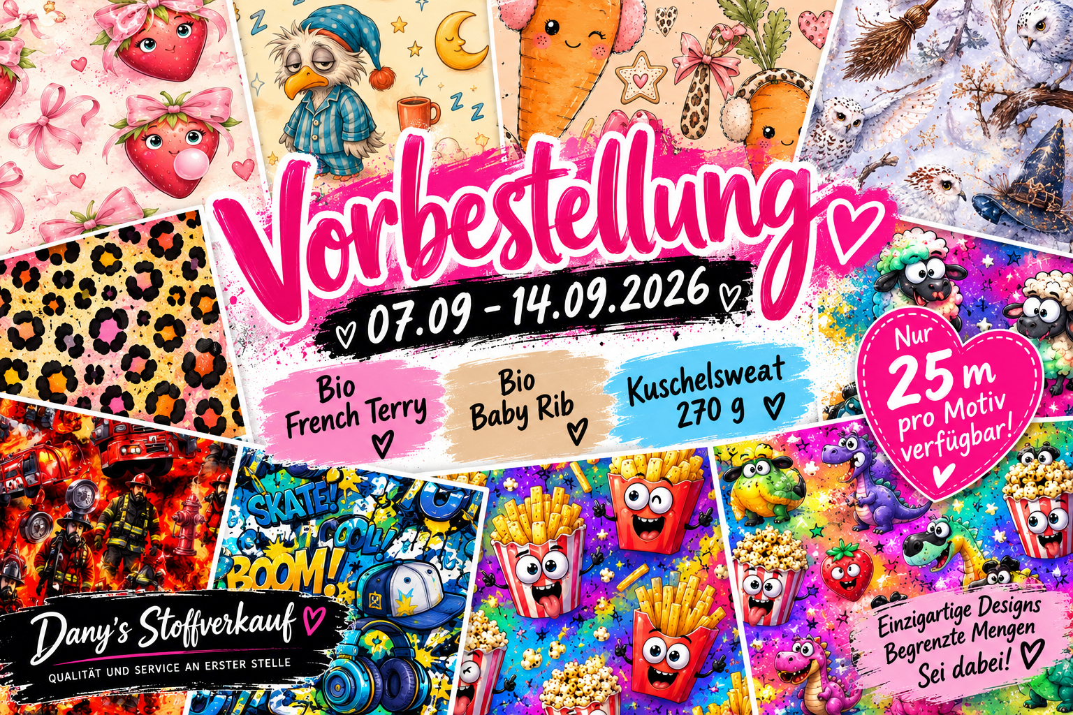 September Vorbestellung 14.09.2026 🩷