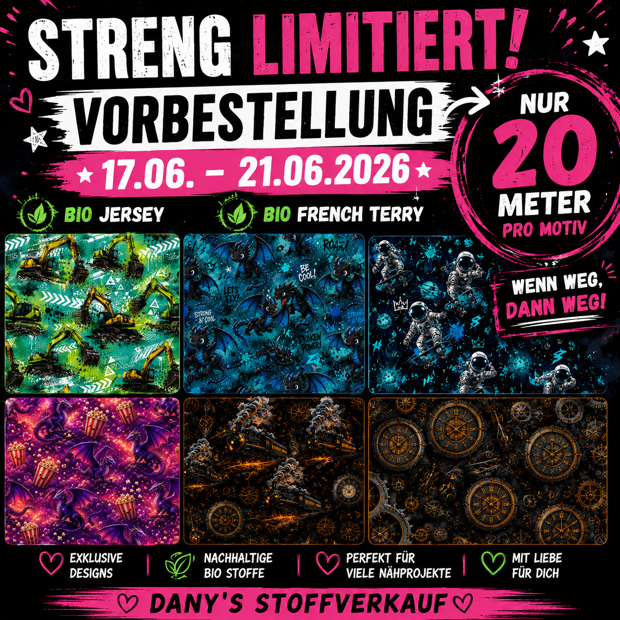 Exklusiv Juni Vorbestellung