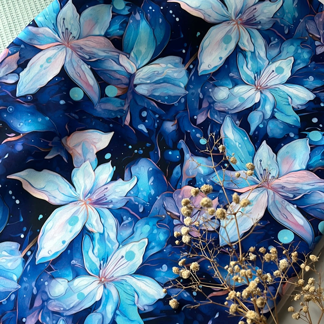 Lila Neon Blumen Dauervorbestellung