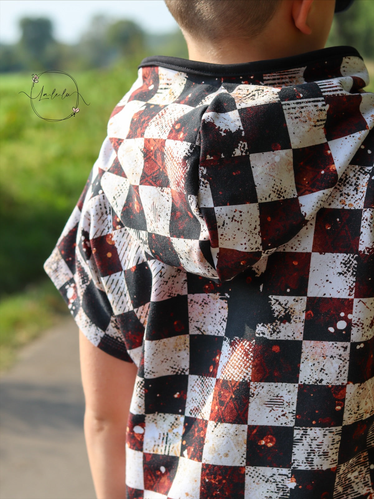 Braunes Schachbrett Eigenproduktion Dauervorbestellung