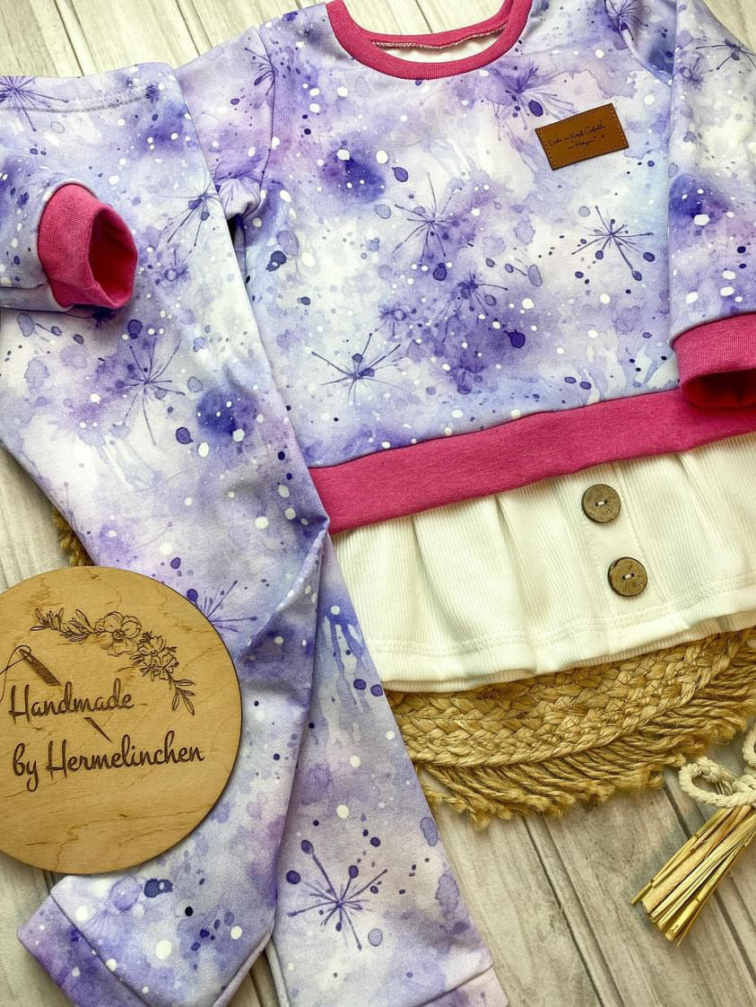 Flecken Lila Wintervorbestellung