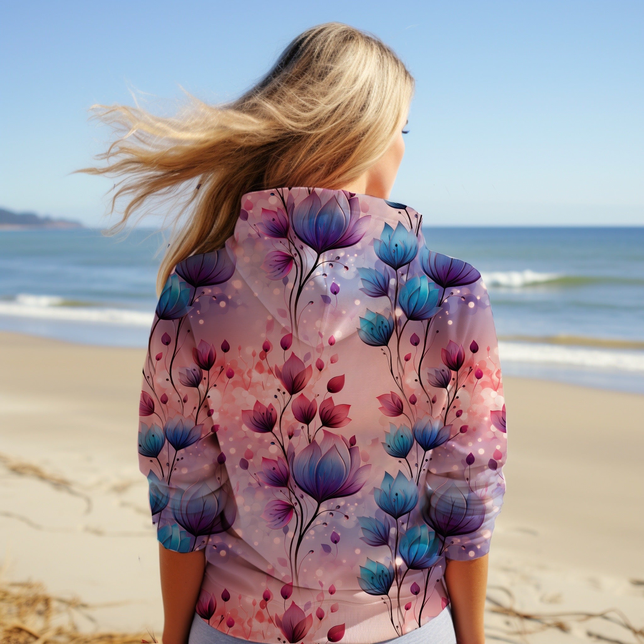 Blue Neon Flower Dauervorbestellung