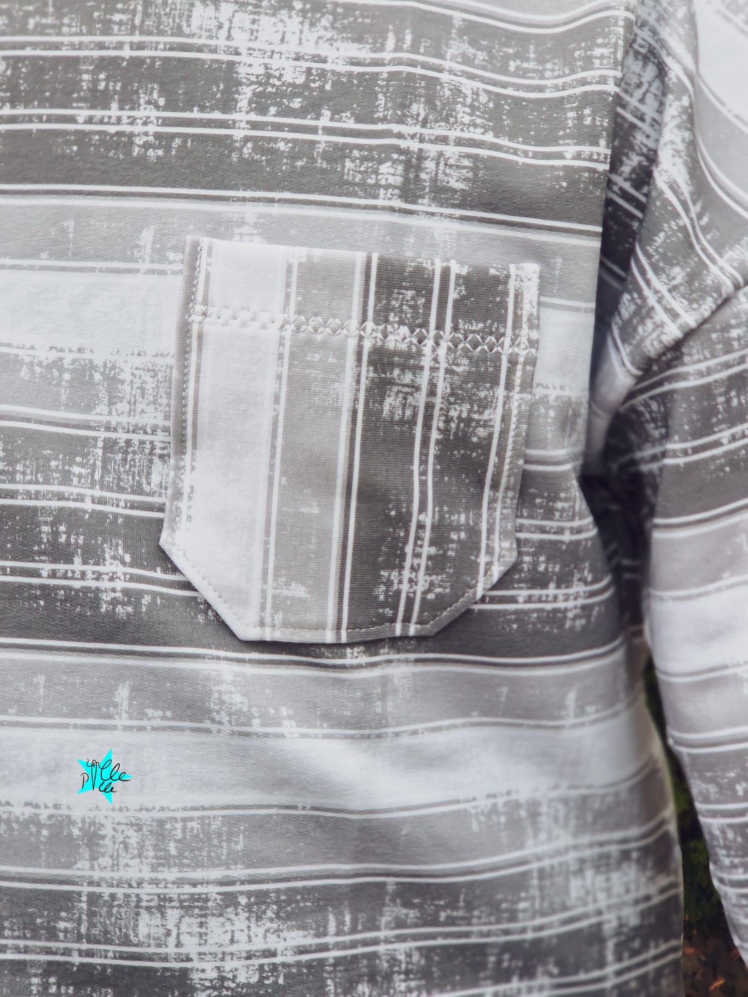 Grau Streifen Kombi Dauervorbestellung