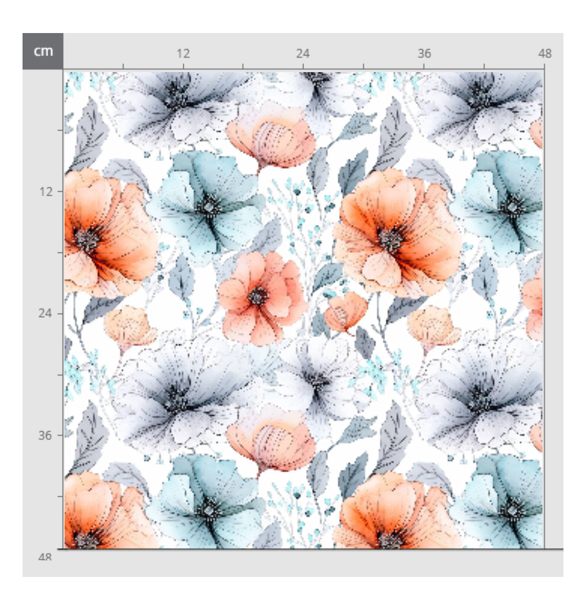 Aquarell Blumen Einmalige Januar Vorbestellung