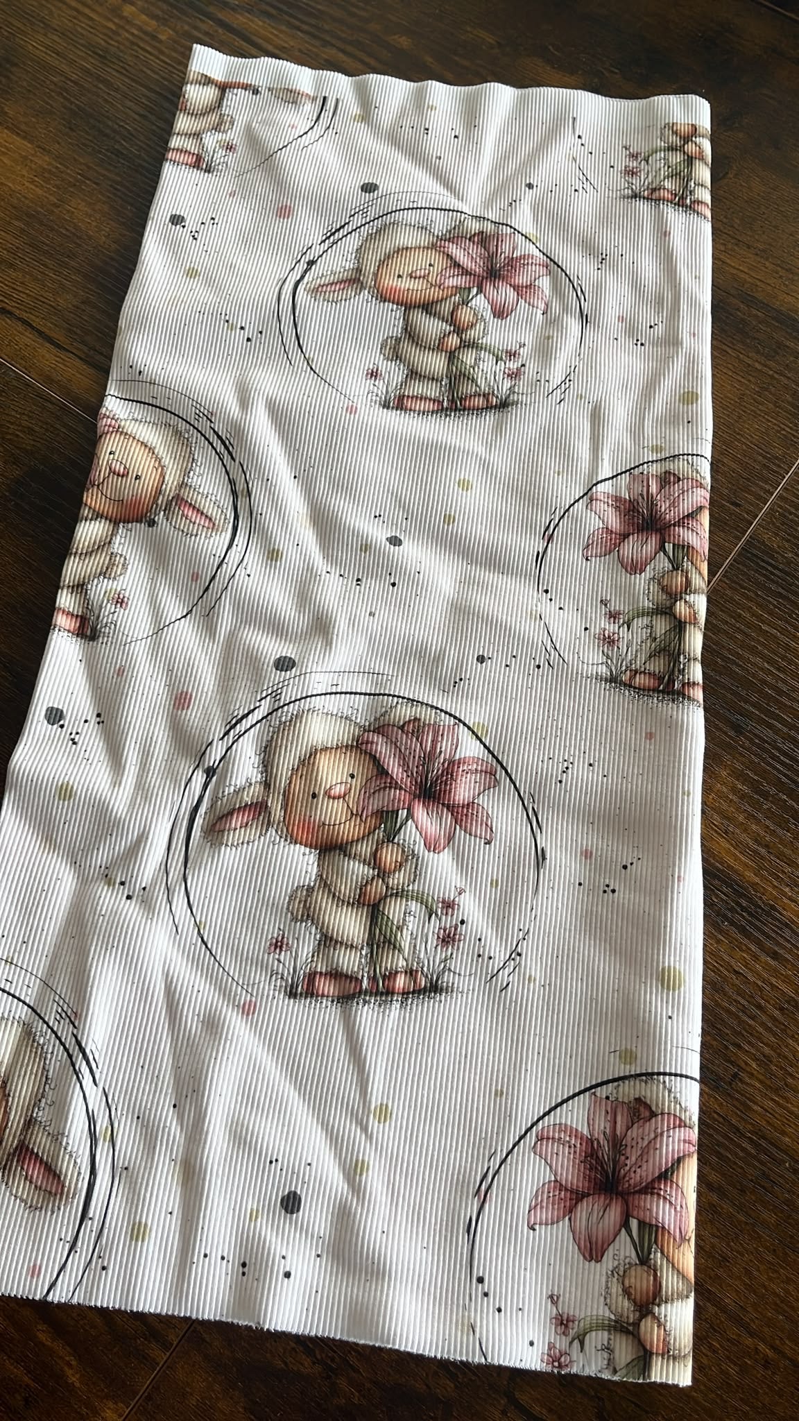 Baby Rib Stoffreste 52cm
