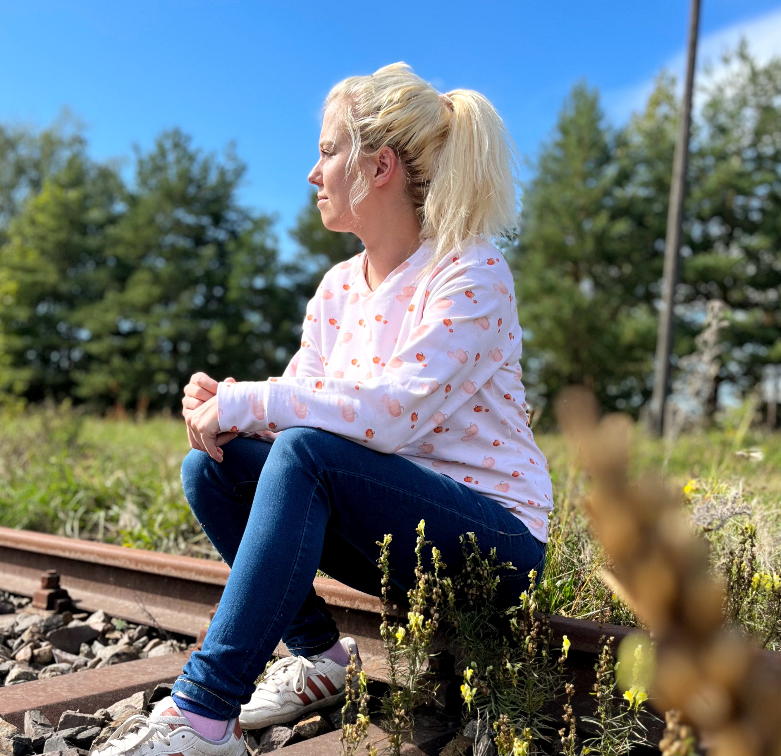 Kleiner Aquarell Kürbis Eigenproduktion Dauervorbestellung