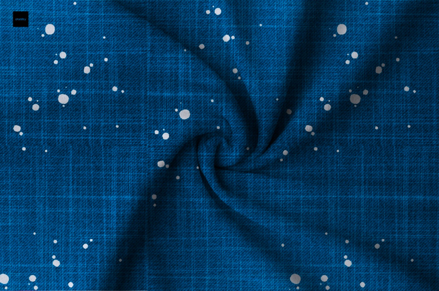 Blau Jeans Optik Eigenproduktion neue Vorbestellung