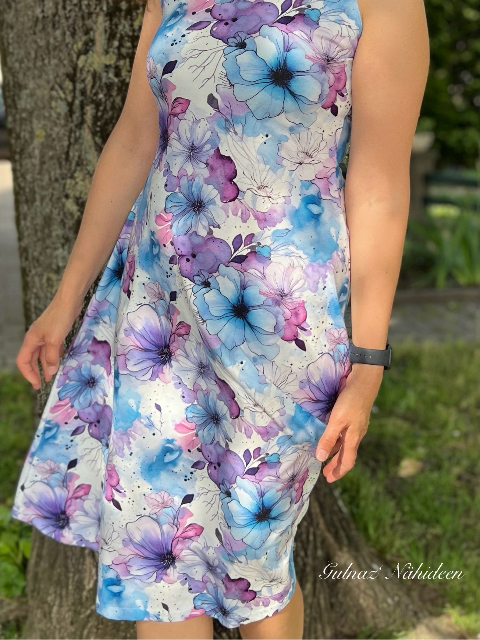 Minimale Aquarell Blümchen Dauervorbestellung