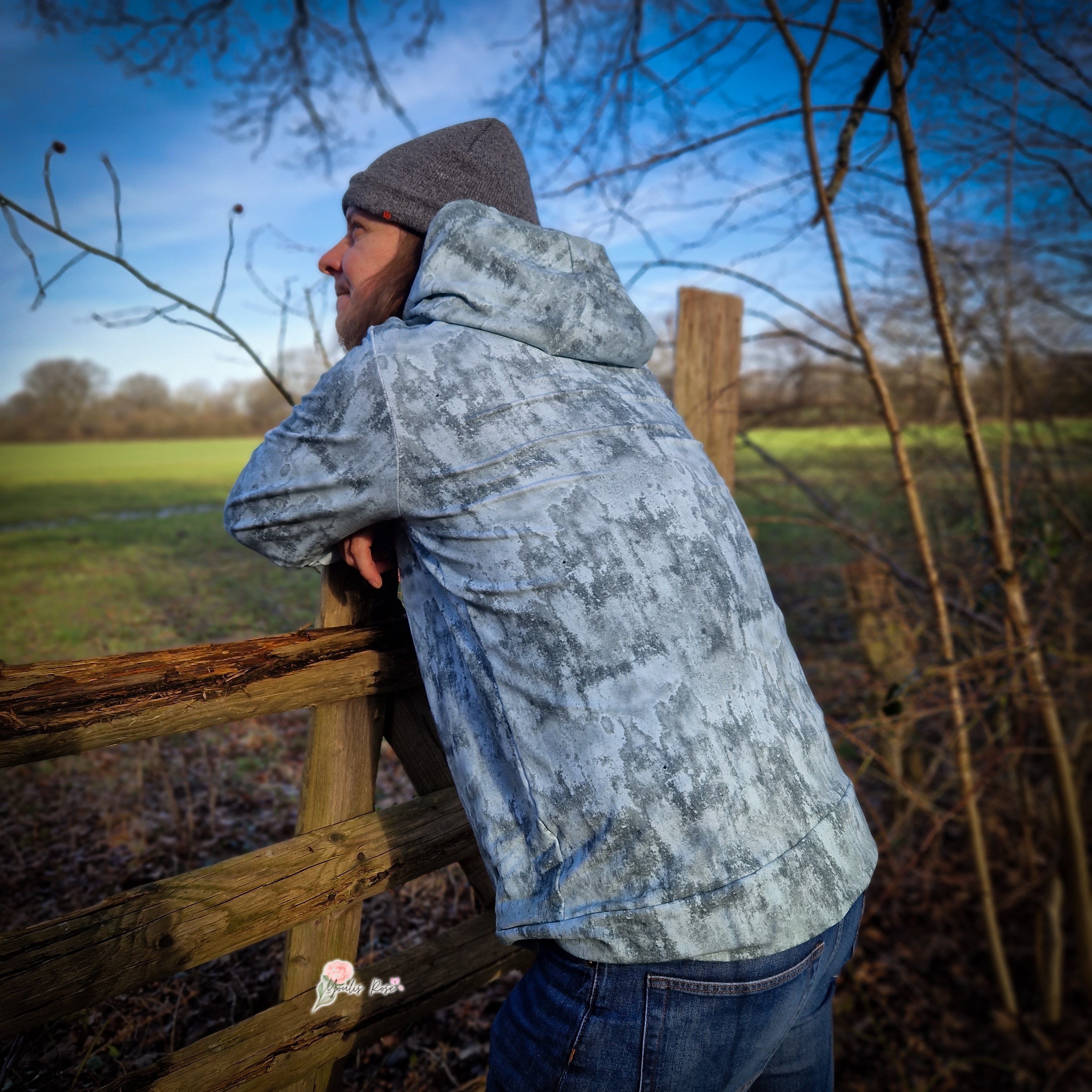 Grunge grau Augustvorbestellung