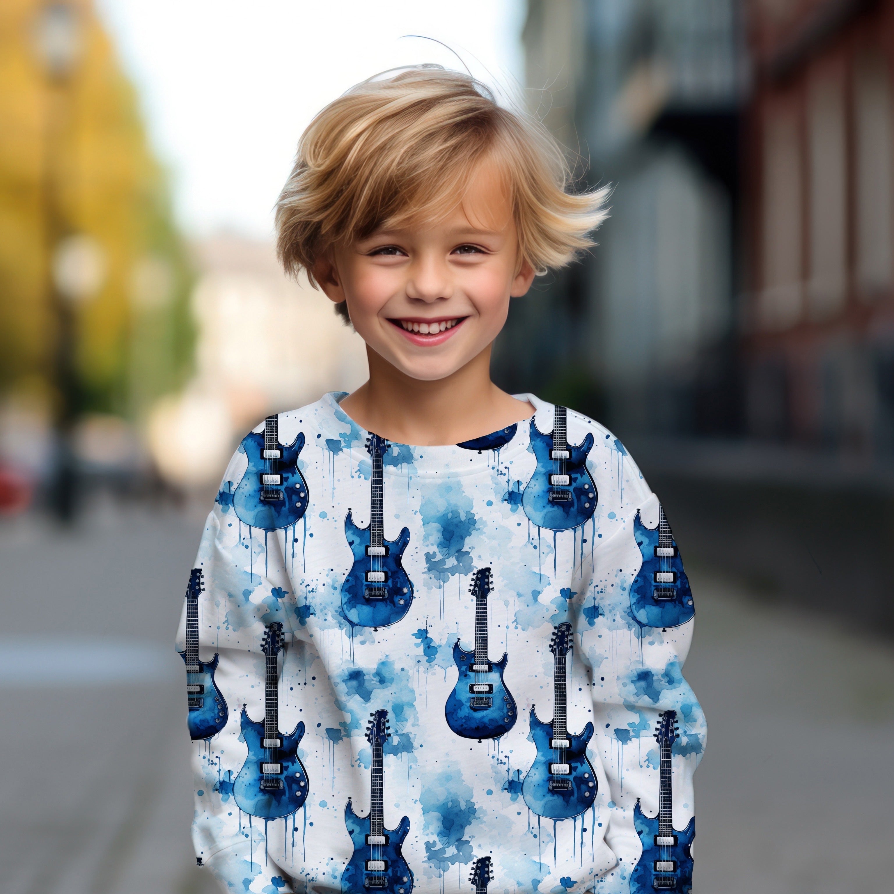 Blaue Gitarre ￼ Dauervorbestellung