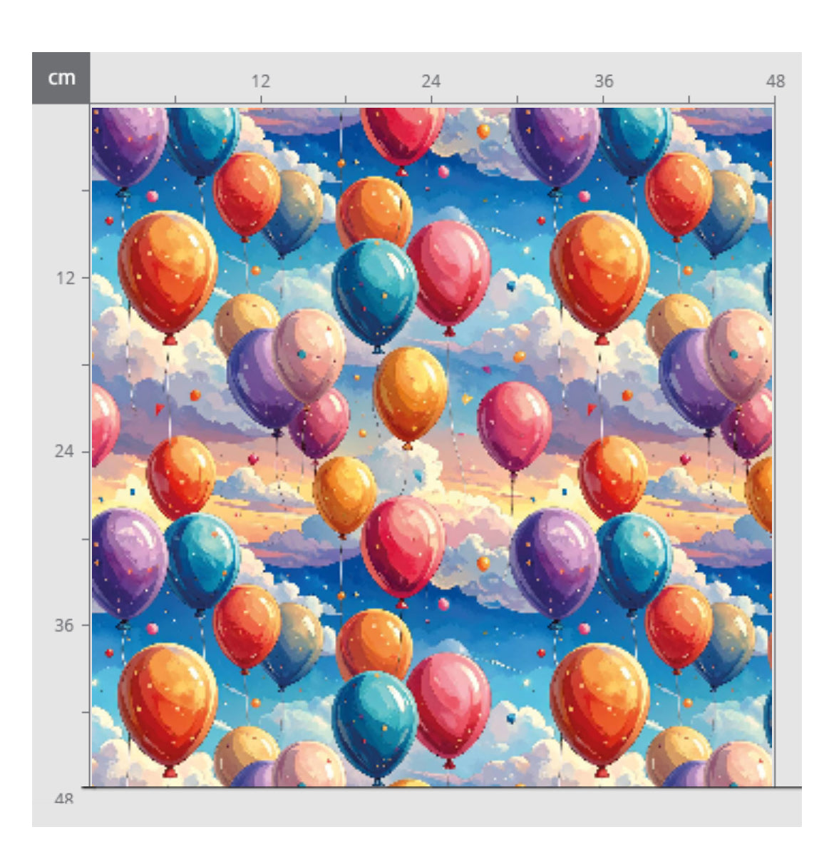 Ballon Stoff Mai Vorbestellung