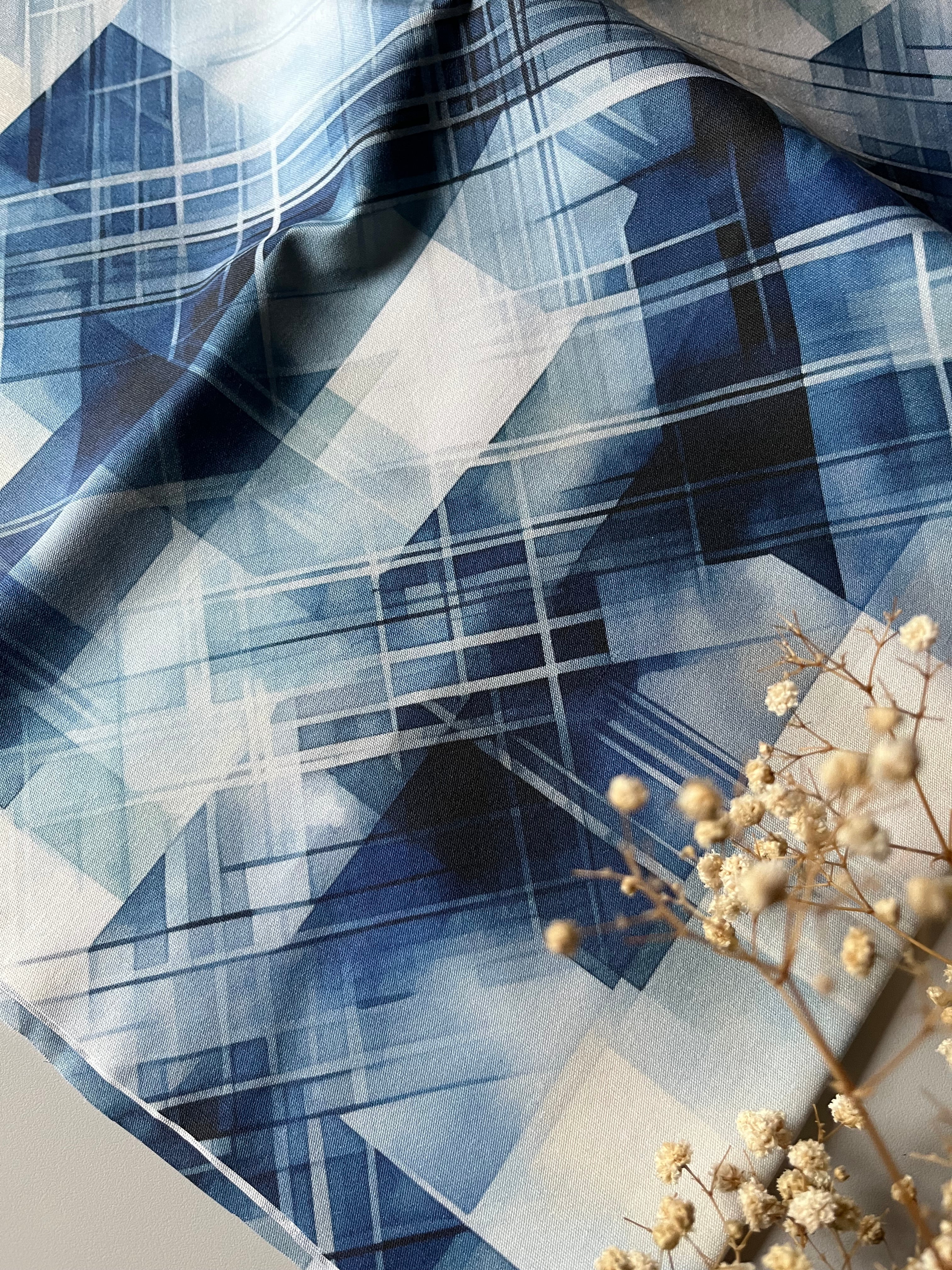 Blau Kariert Dauervorbestellung