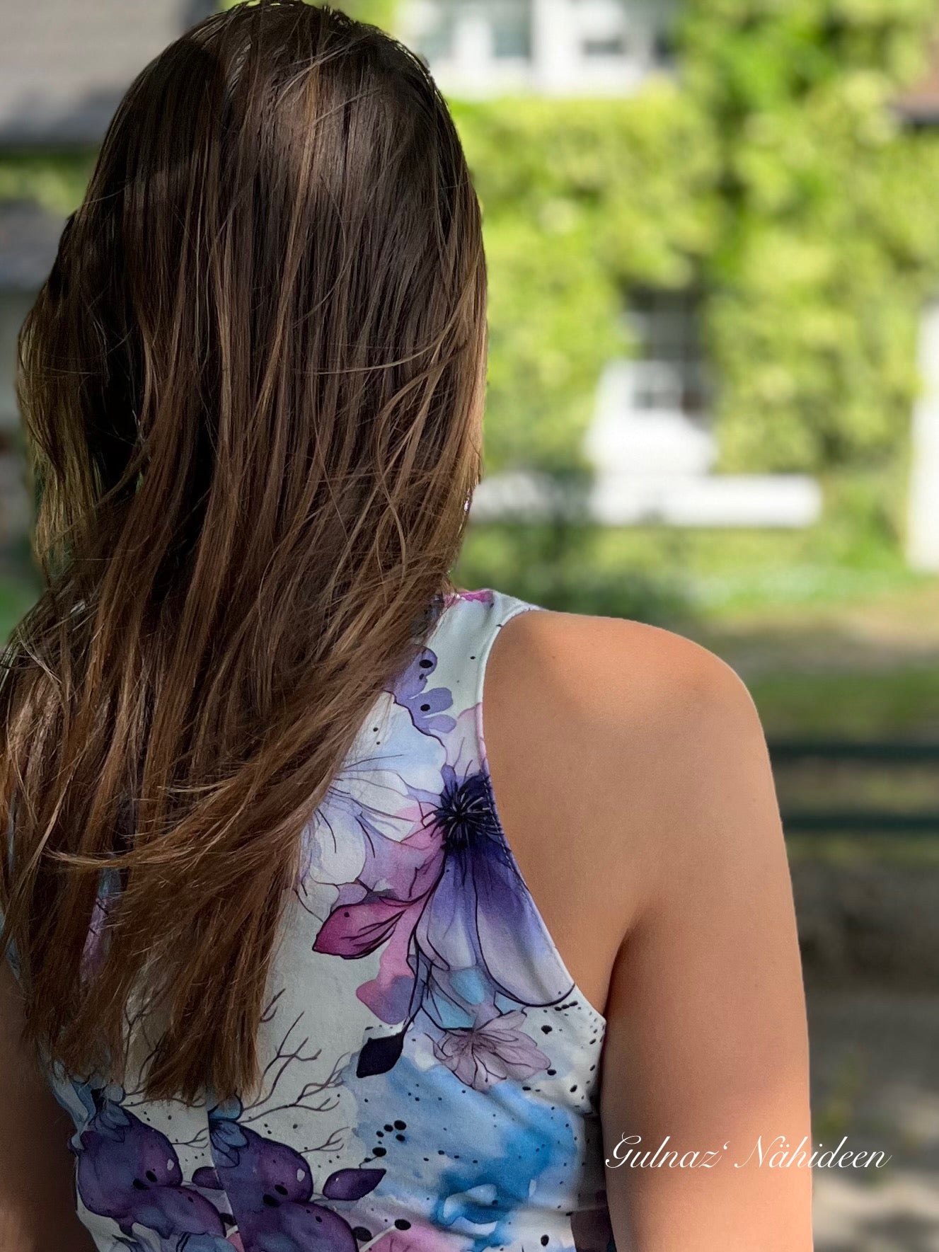 Minimale Aquarell Blümchen Dauervorbestellung