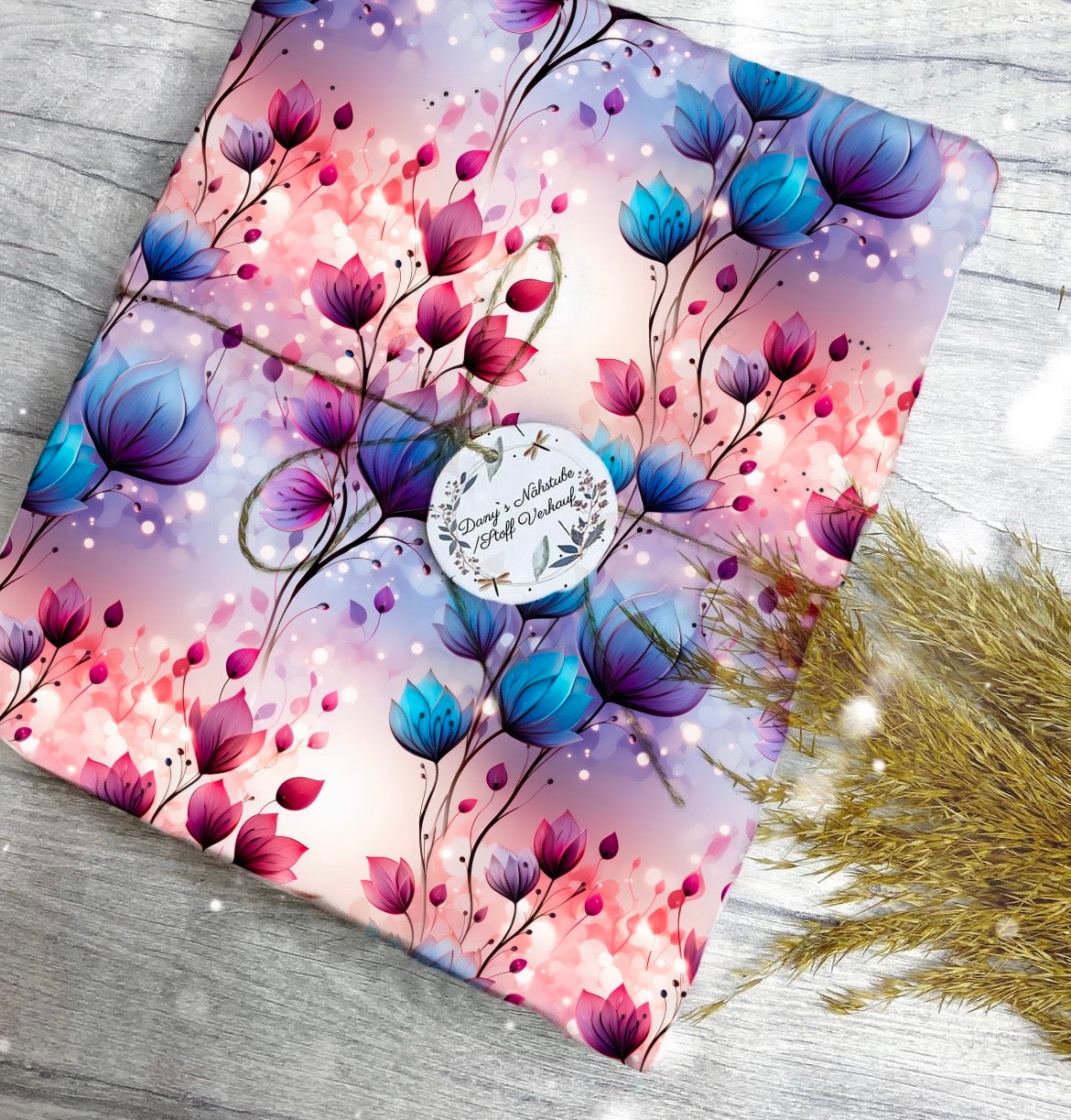 Blue Neon Flower Dauervorbestellung