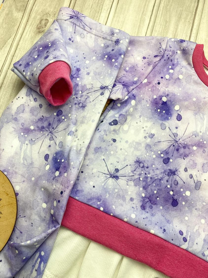 Flecken Lila Wintervorbestellung