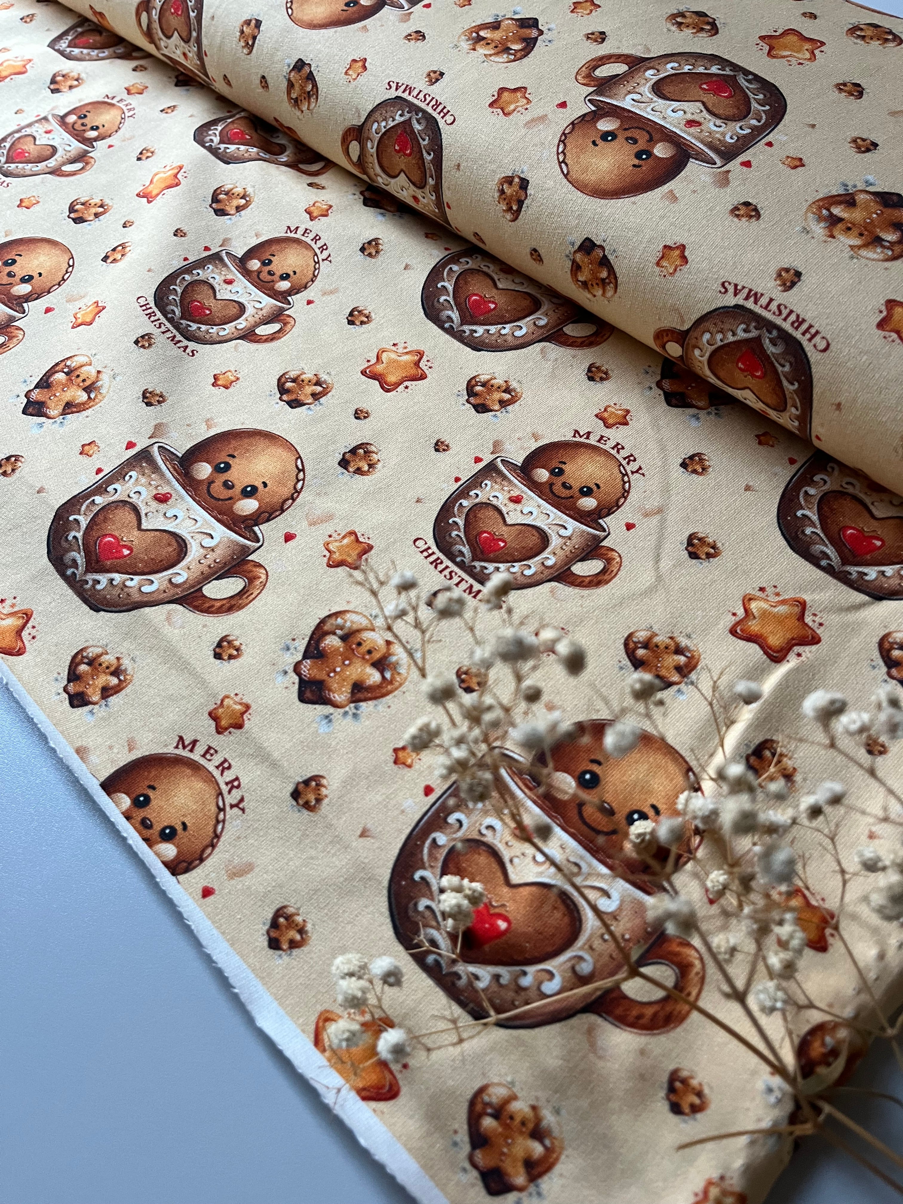 Merry Christmas Beige Wintervorbestellung