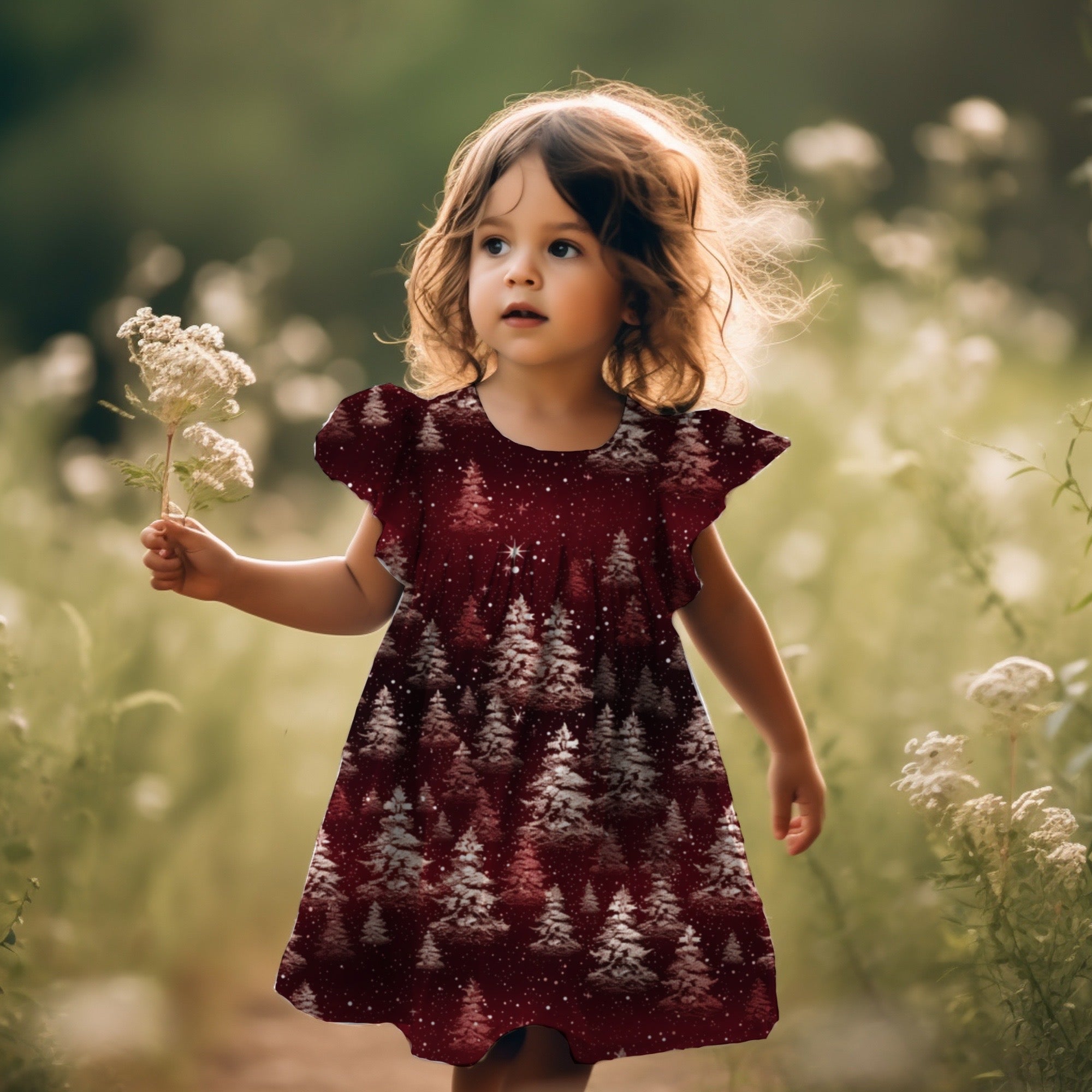 Rote Tannen Bäume Wintervorbestellung