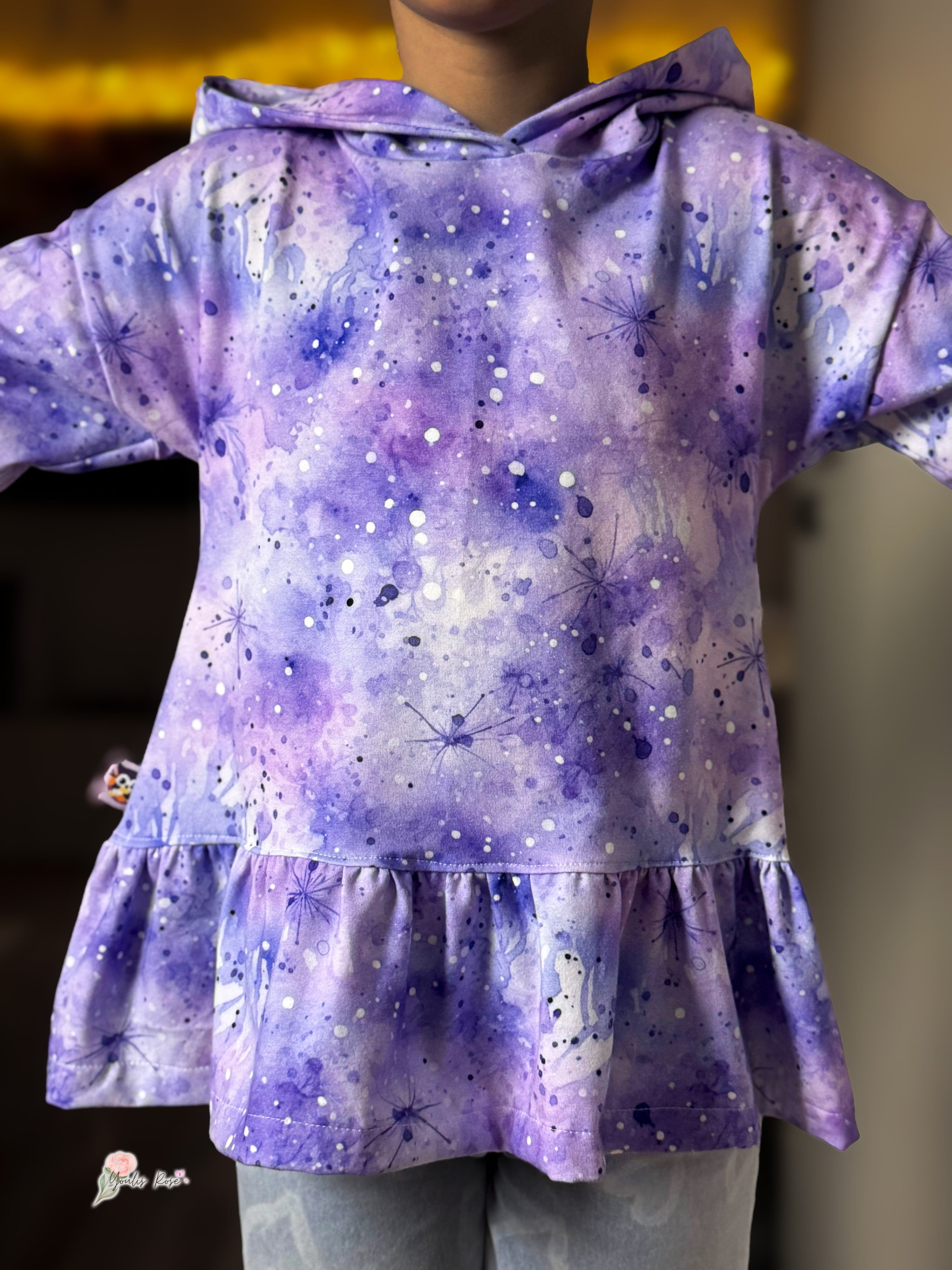 Lila Kombi Aktuellevorbestellung Stoff