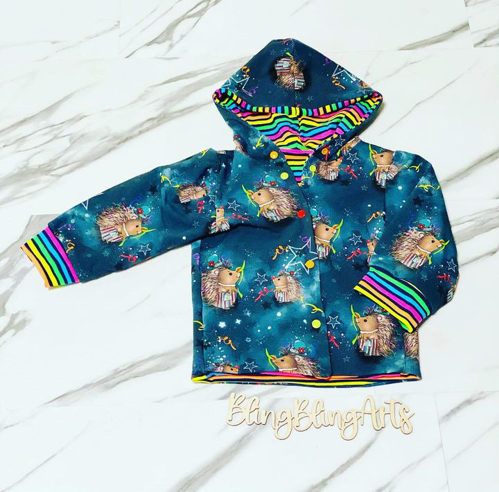 Tanelo Fasching Igel ￼Panel 75x160cm Vorbestellung