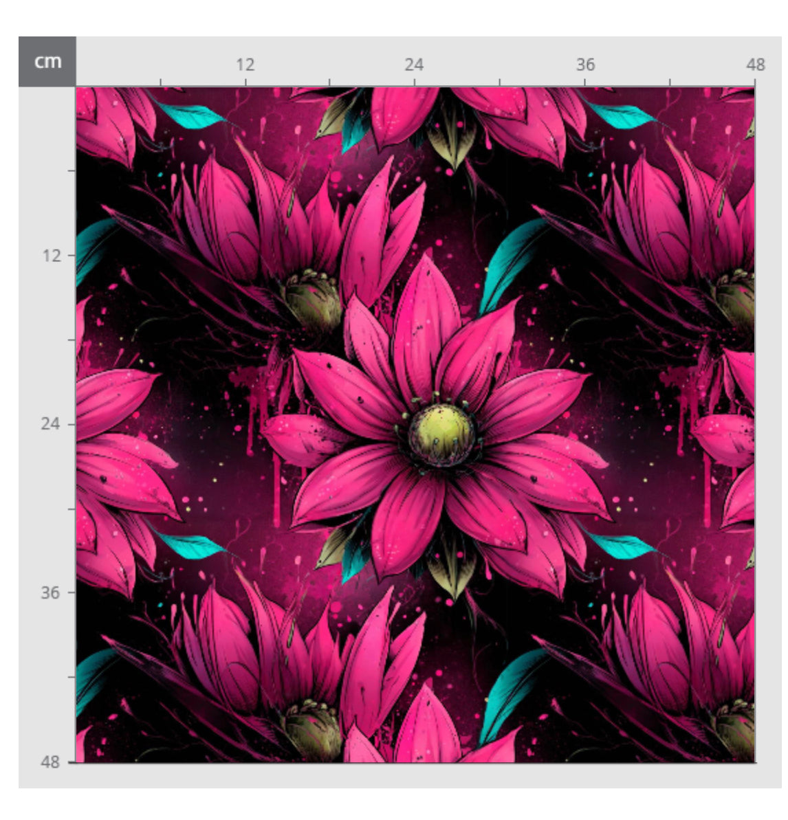 Dauer Vorbestellung Neon Blumen