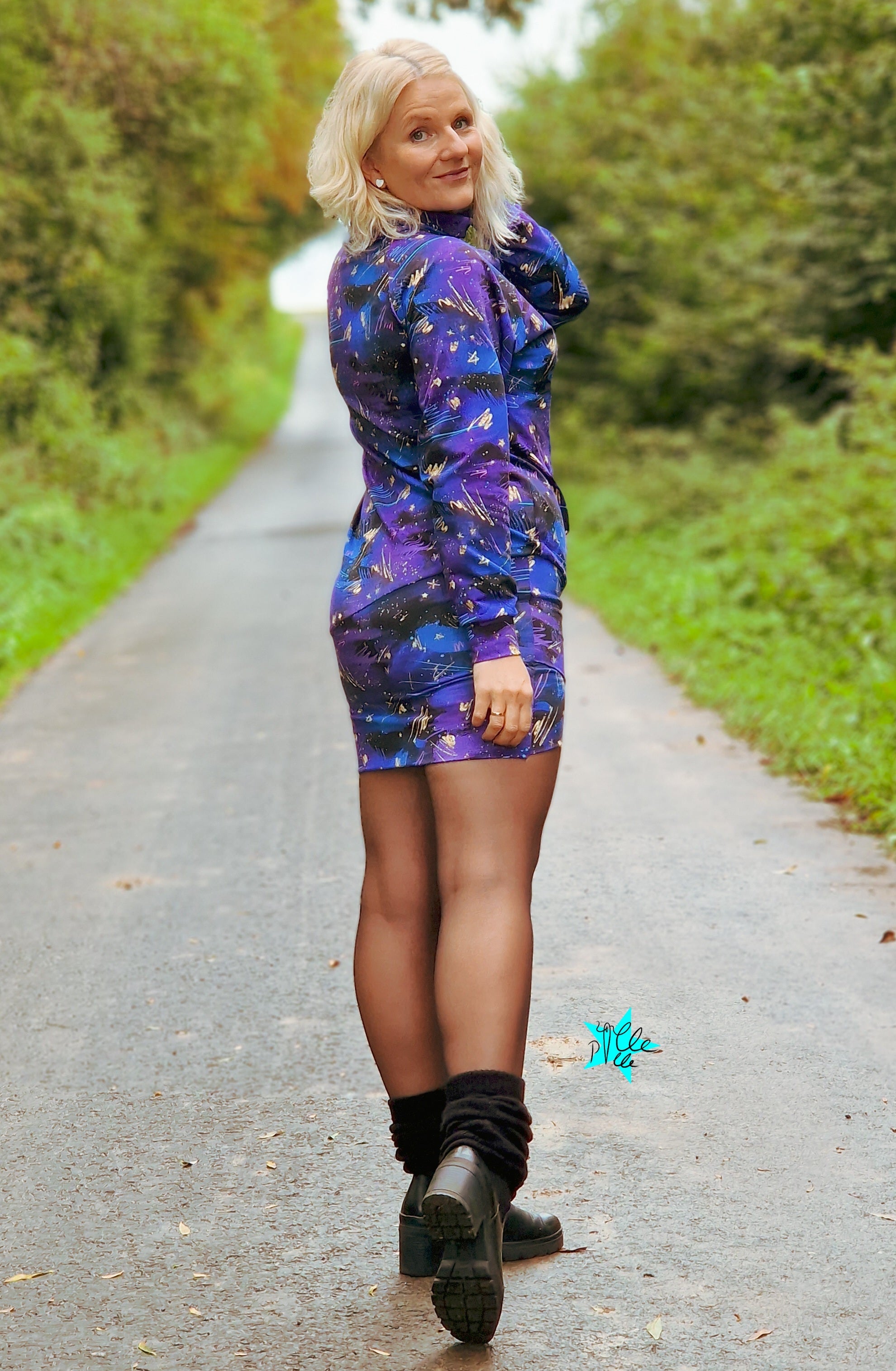 Weltraum Himmel Graffiti Dauervorbestellung