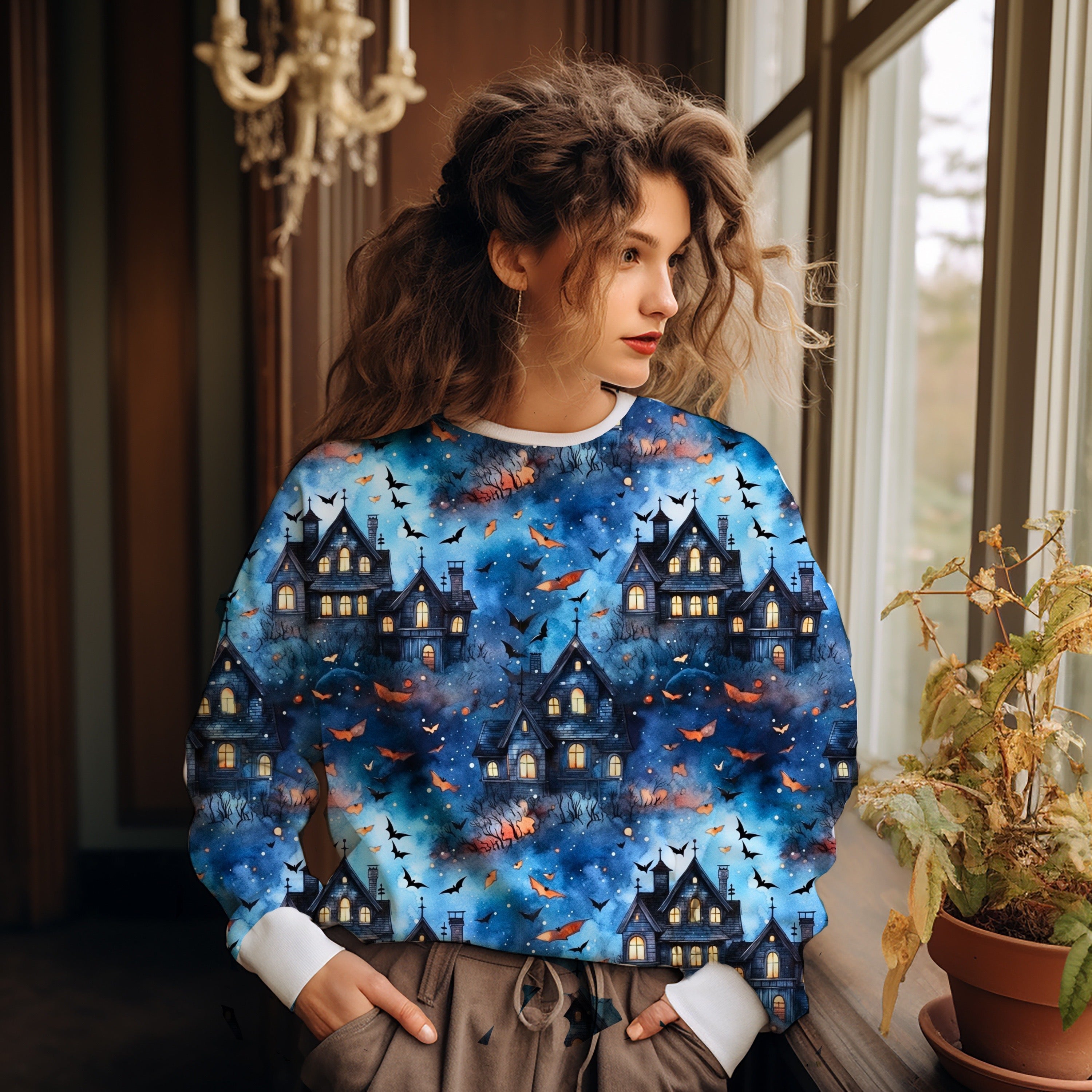 Blaues Schloss Halloween Aktuelle Vorbestellung