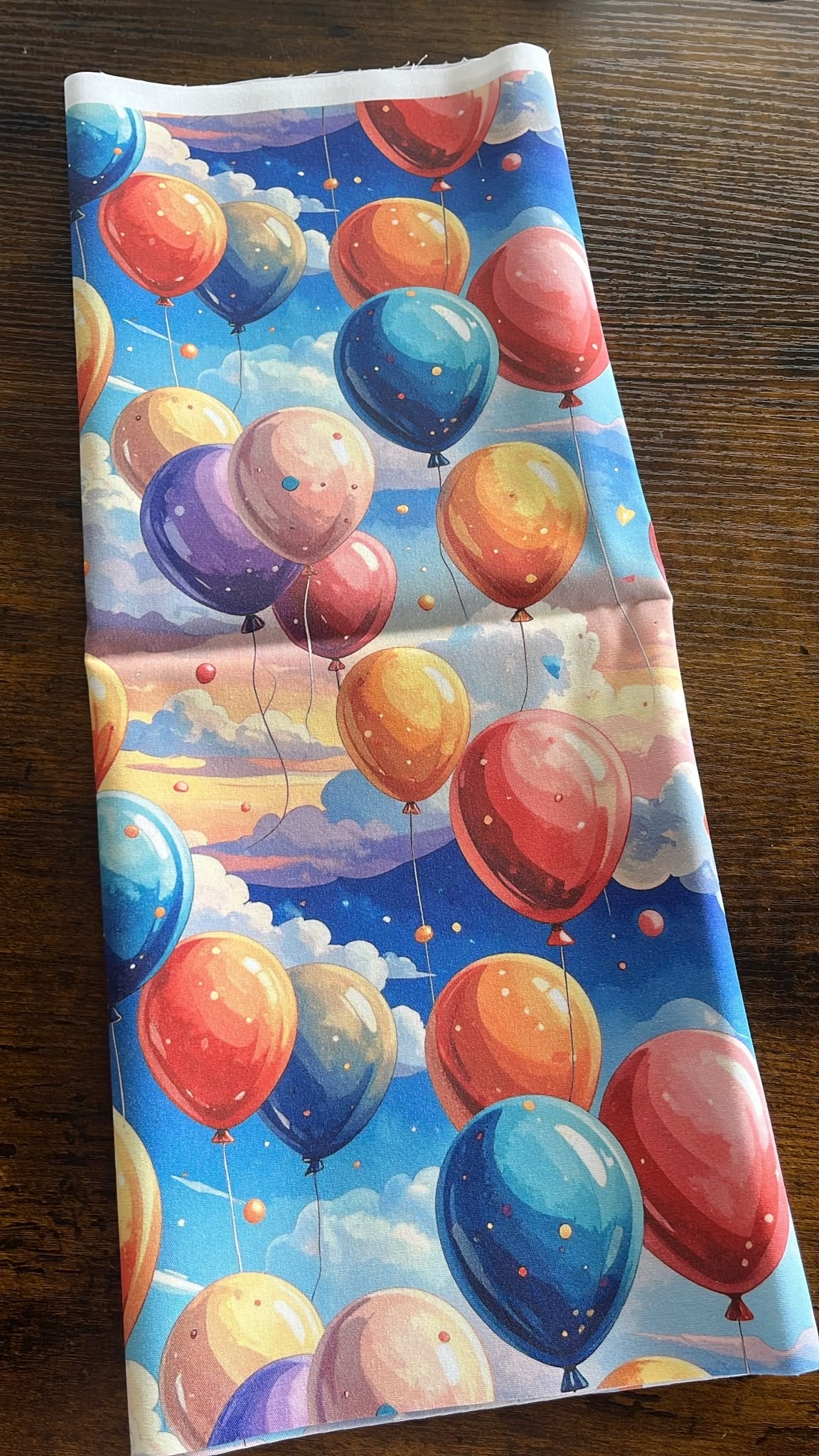 Ballon Stoff 48cm Canvas