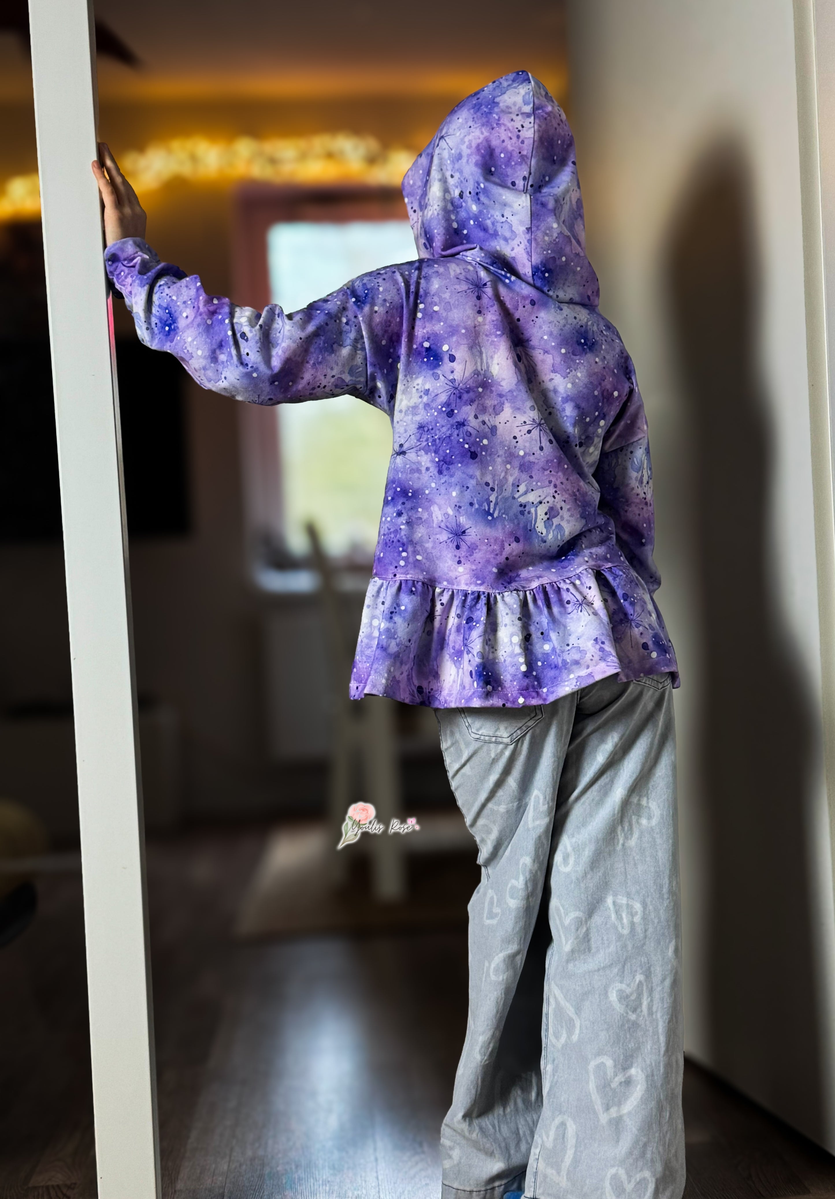 Lila Kombi Aktuellevorbestellung Stoff