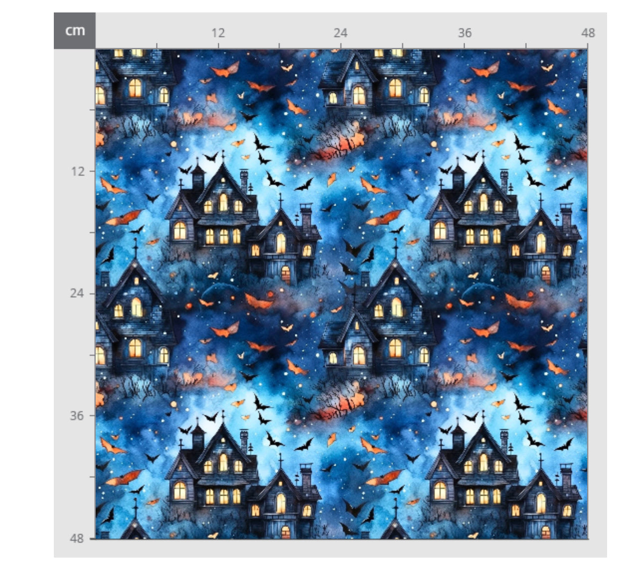 Blaues Schloss Halloween Aktuelle Vorbestellung