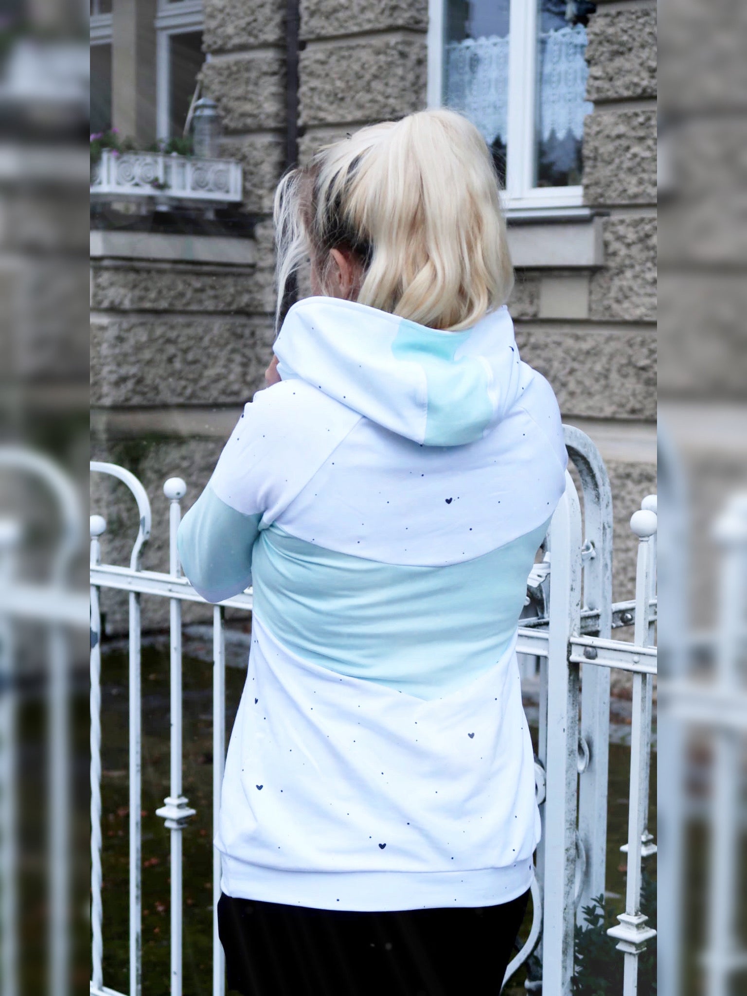 Schlichte Herzen Stoff Dauervorbestellung