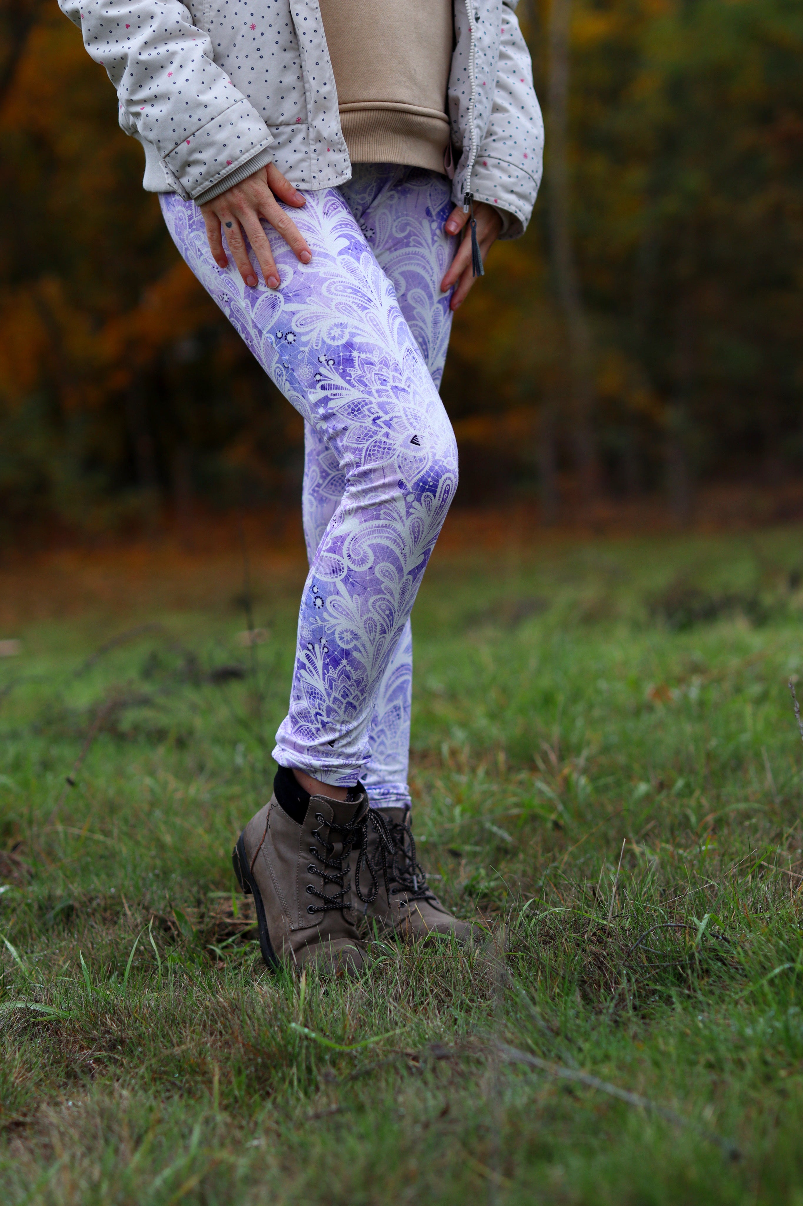 Lila Spitzenoptik Dauervorbestellung