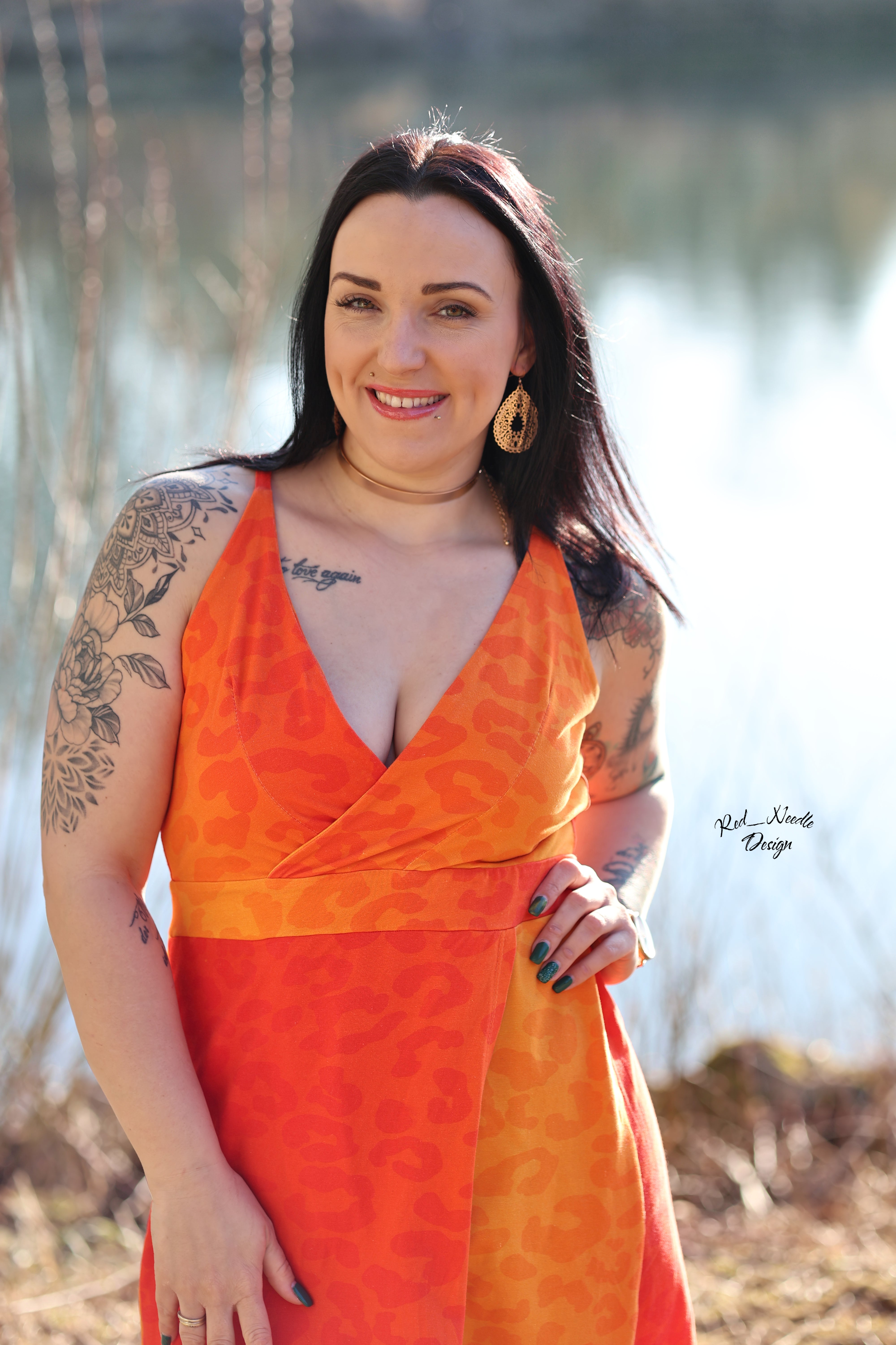 Leo orange Bordüren Stoff Dauervorbestellung