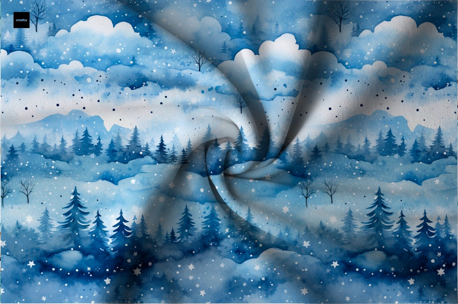 Schneeflöckchen  Landschaft Winterzeit Aktuelle Vorbestellung