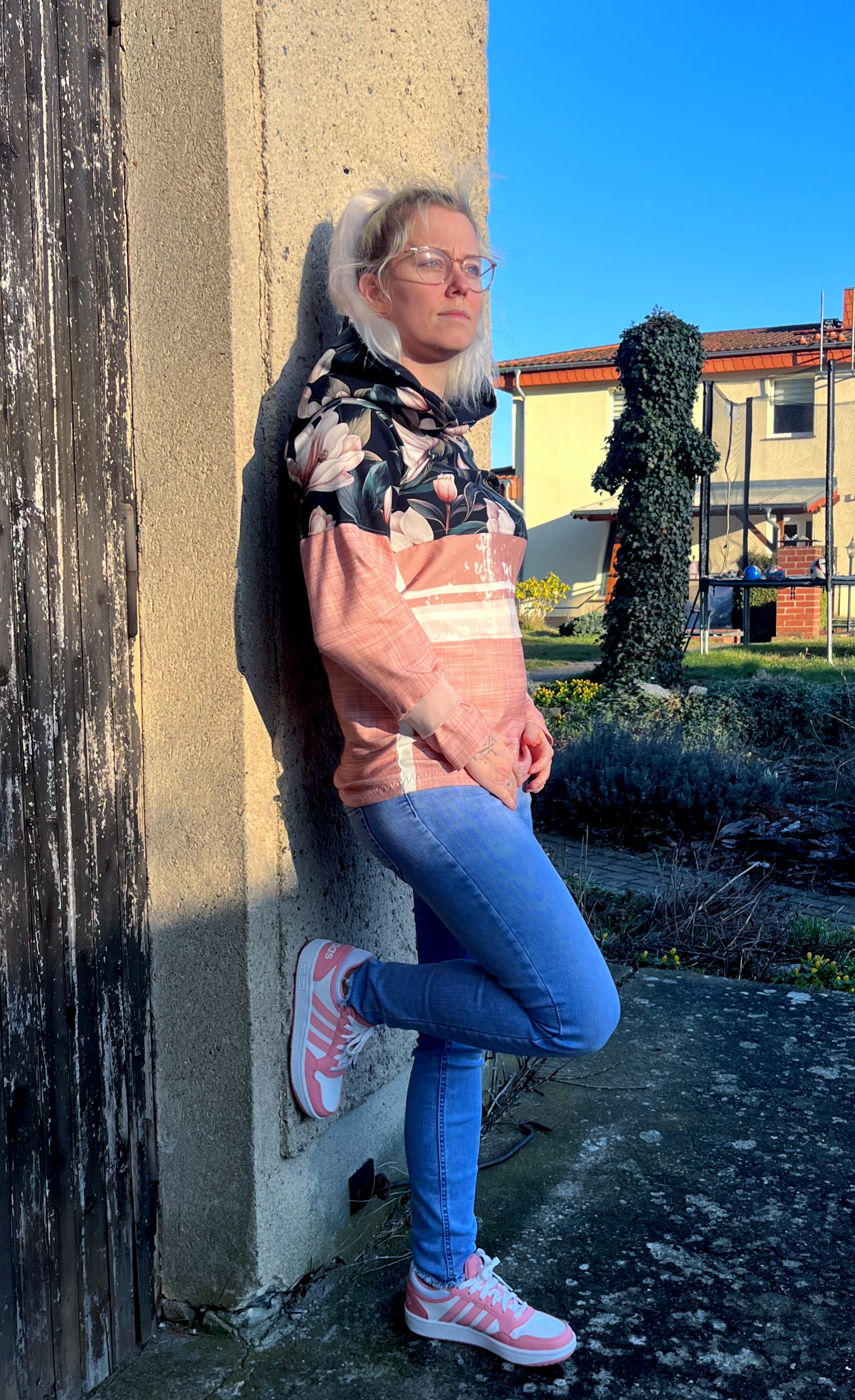 Blumen Bordüren Stoff Dauervorbestellung