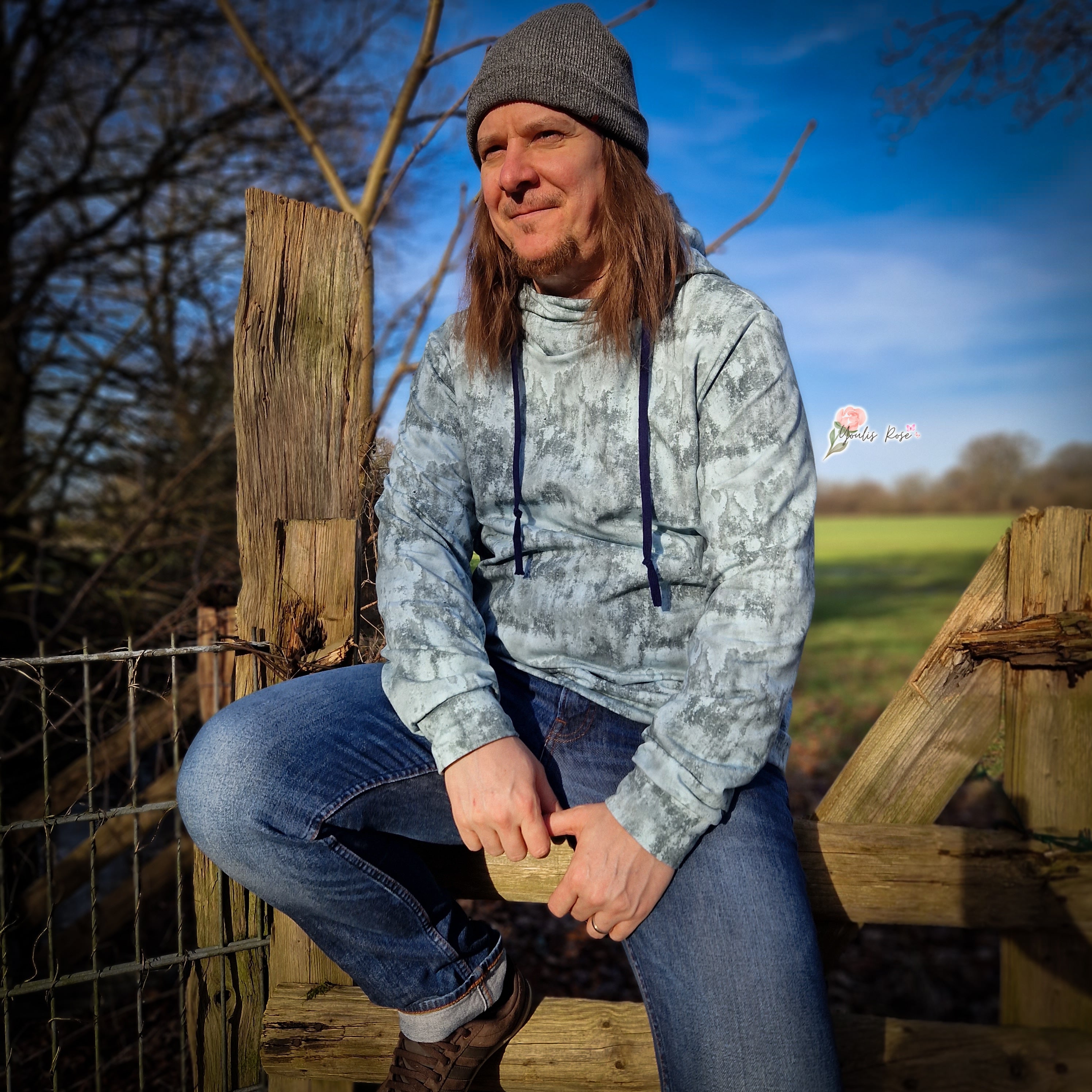 Grunge grau Augustvorbestellung