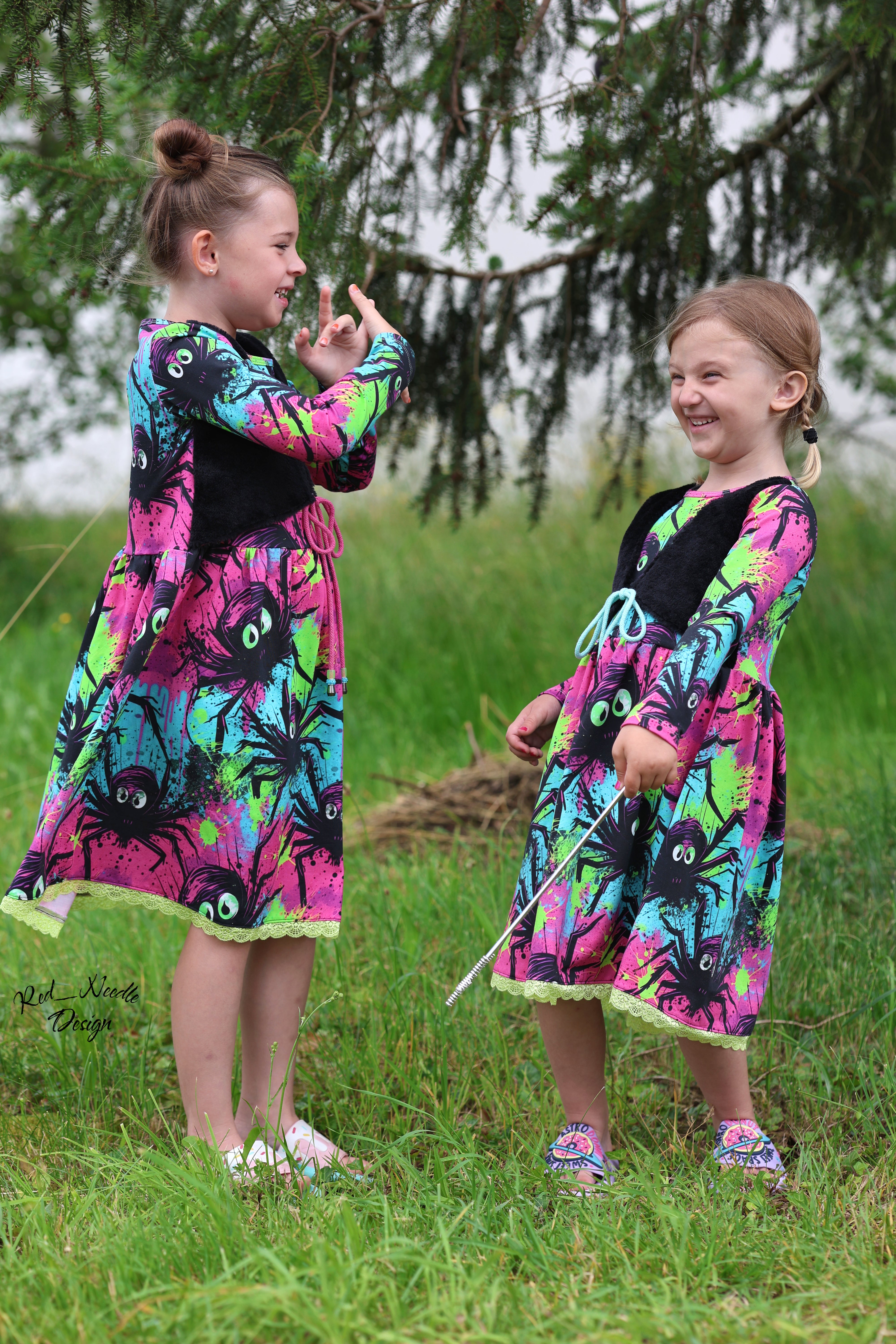 Bunte Spinnen Halloween Aktuelle Vorbestellung