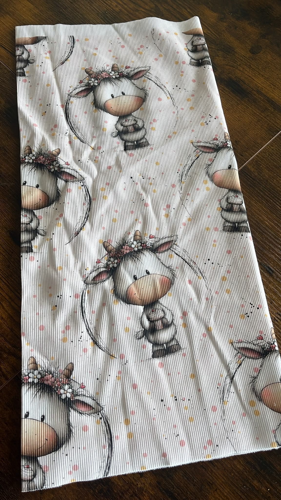 Baby Rib Stoffreste 53cm