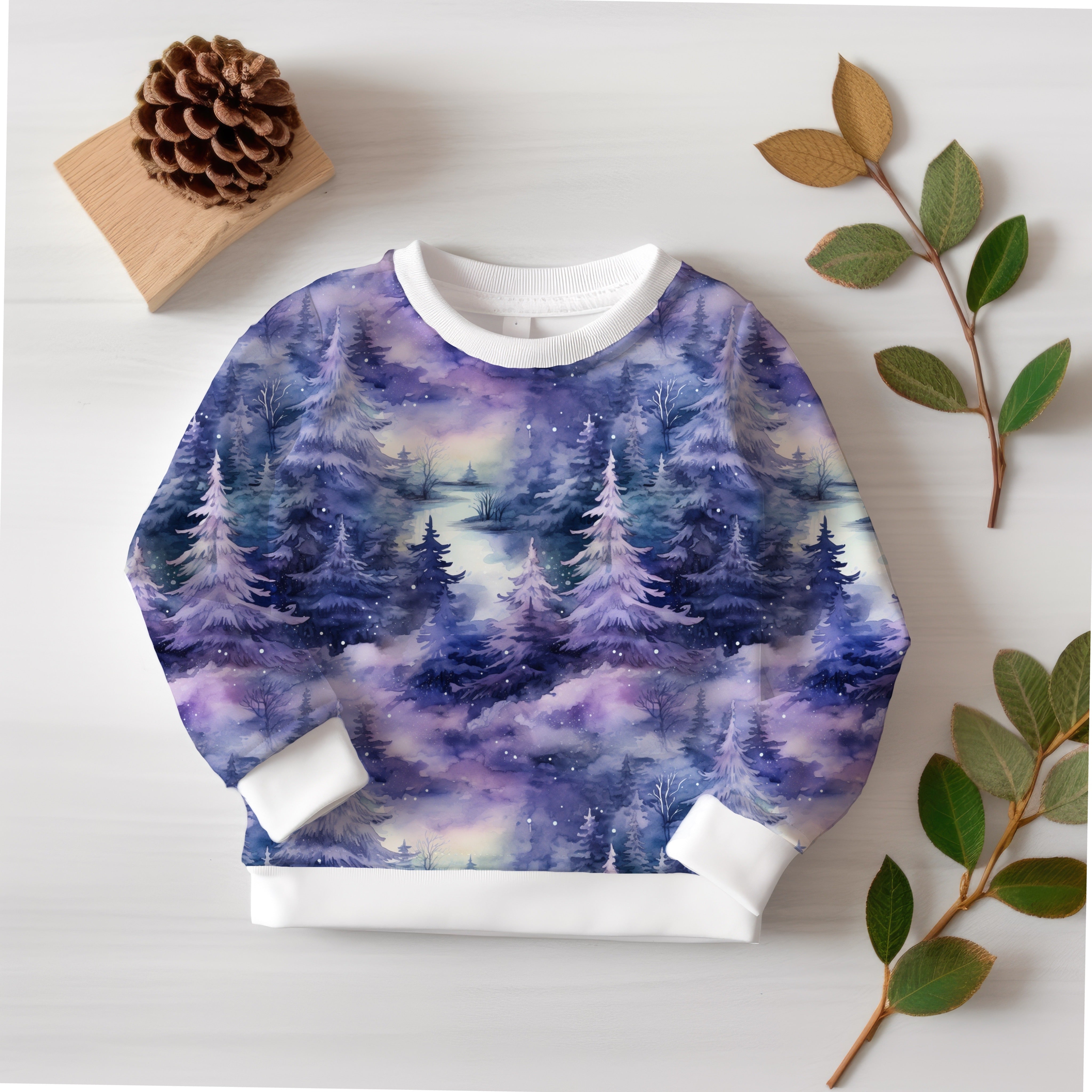 Lila Winterlandschaft Neue Vorbestellung