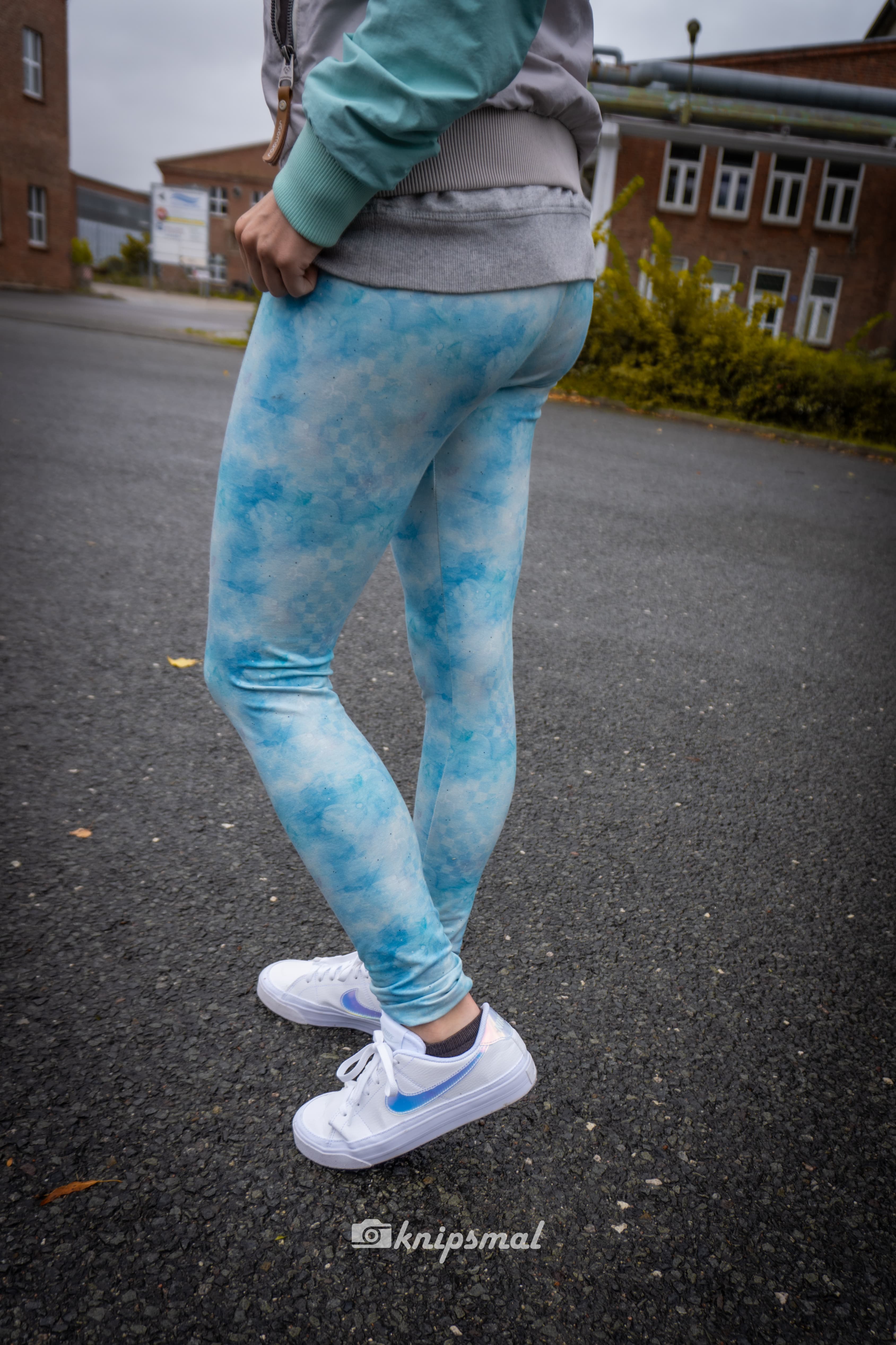 Eisblau Aquarell Schachbrett Eigenproduktion Dauervorbestellung