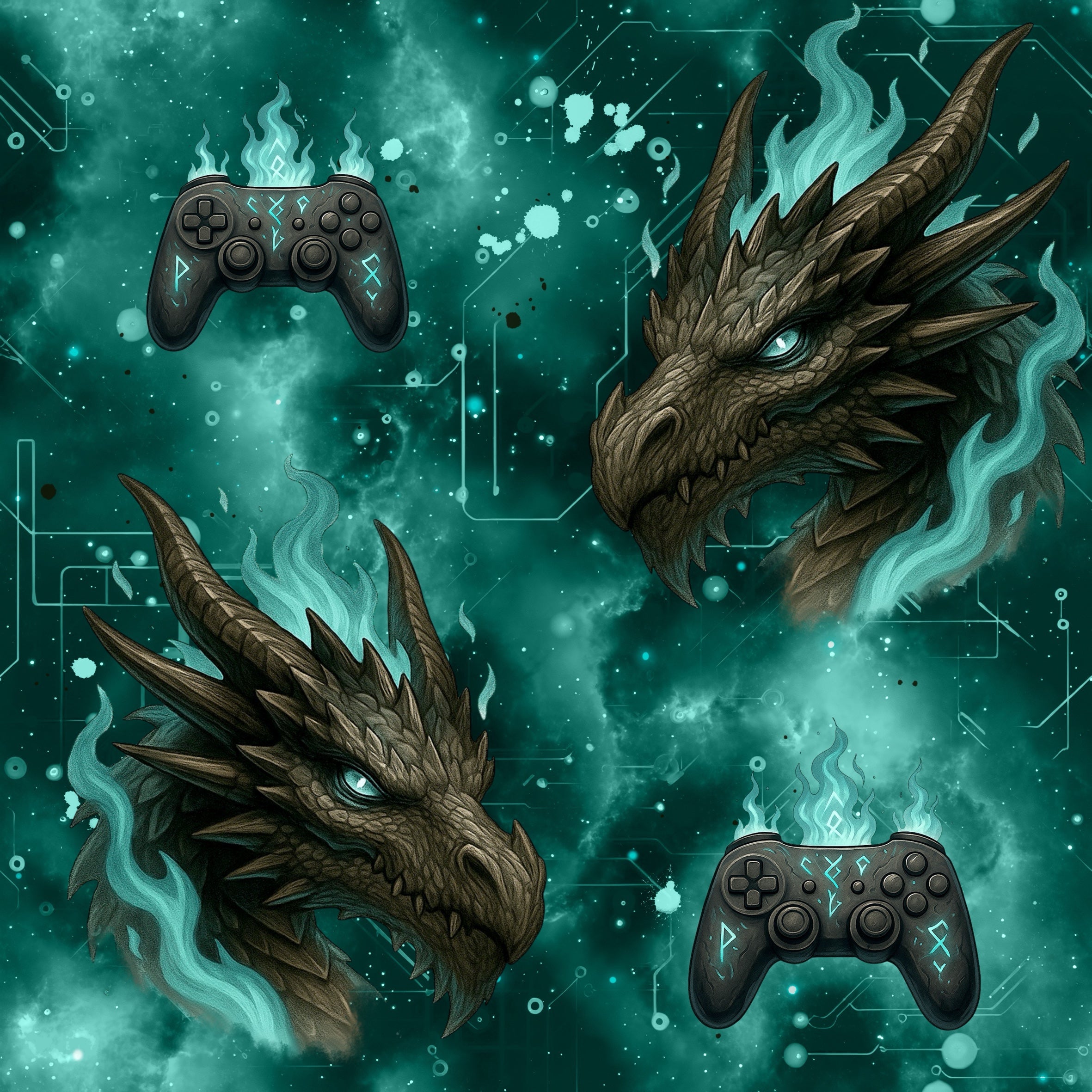 Drache Stoff Mai Vorbestellung