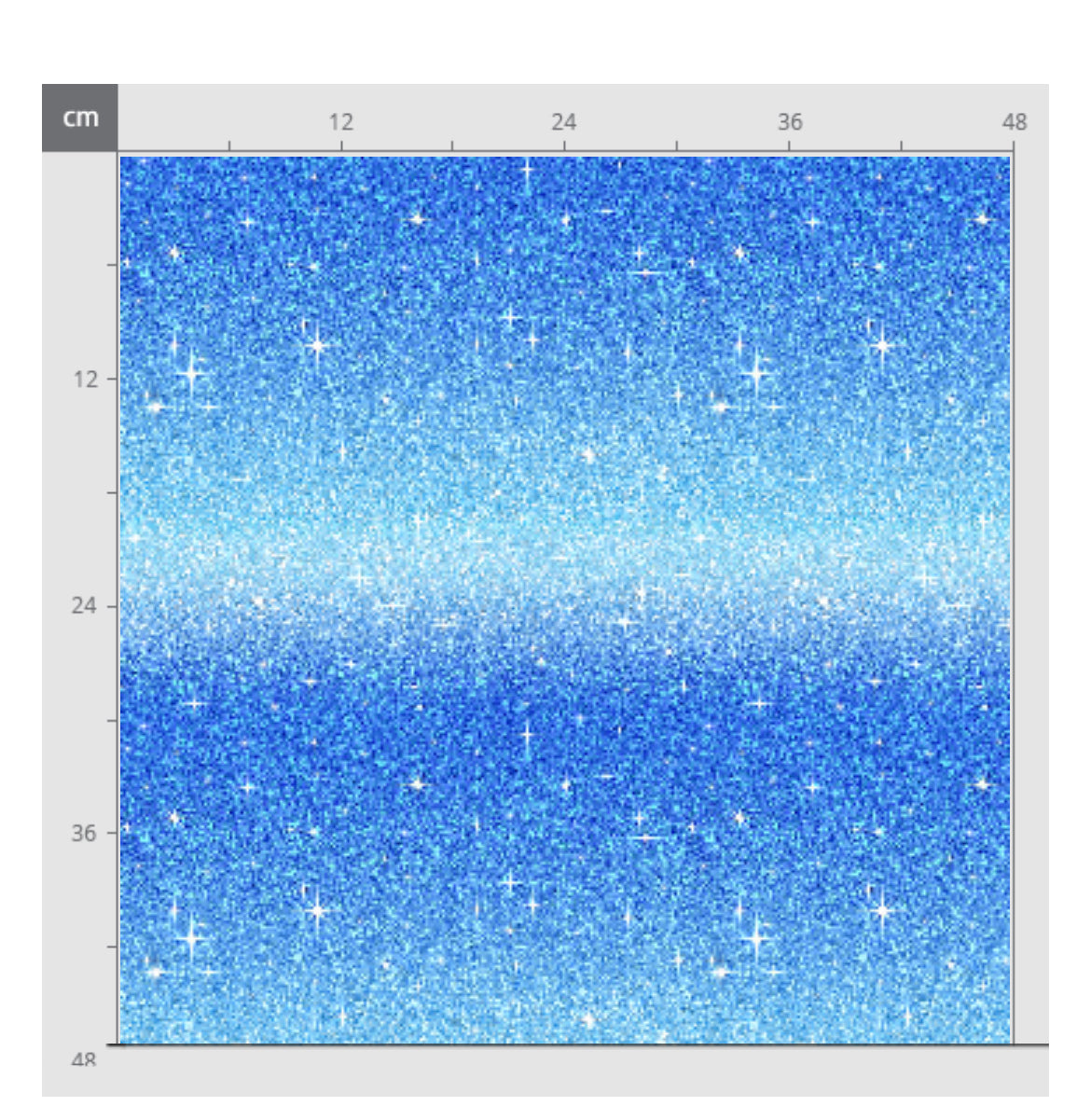 Blau Glitzer Optik Stoff Neue Vorbestellung