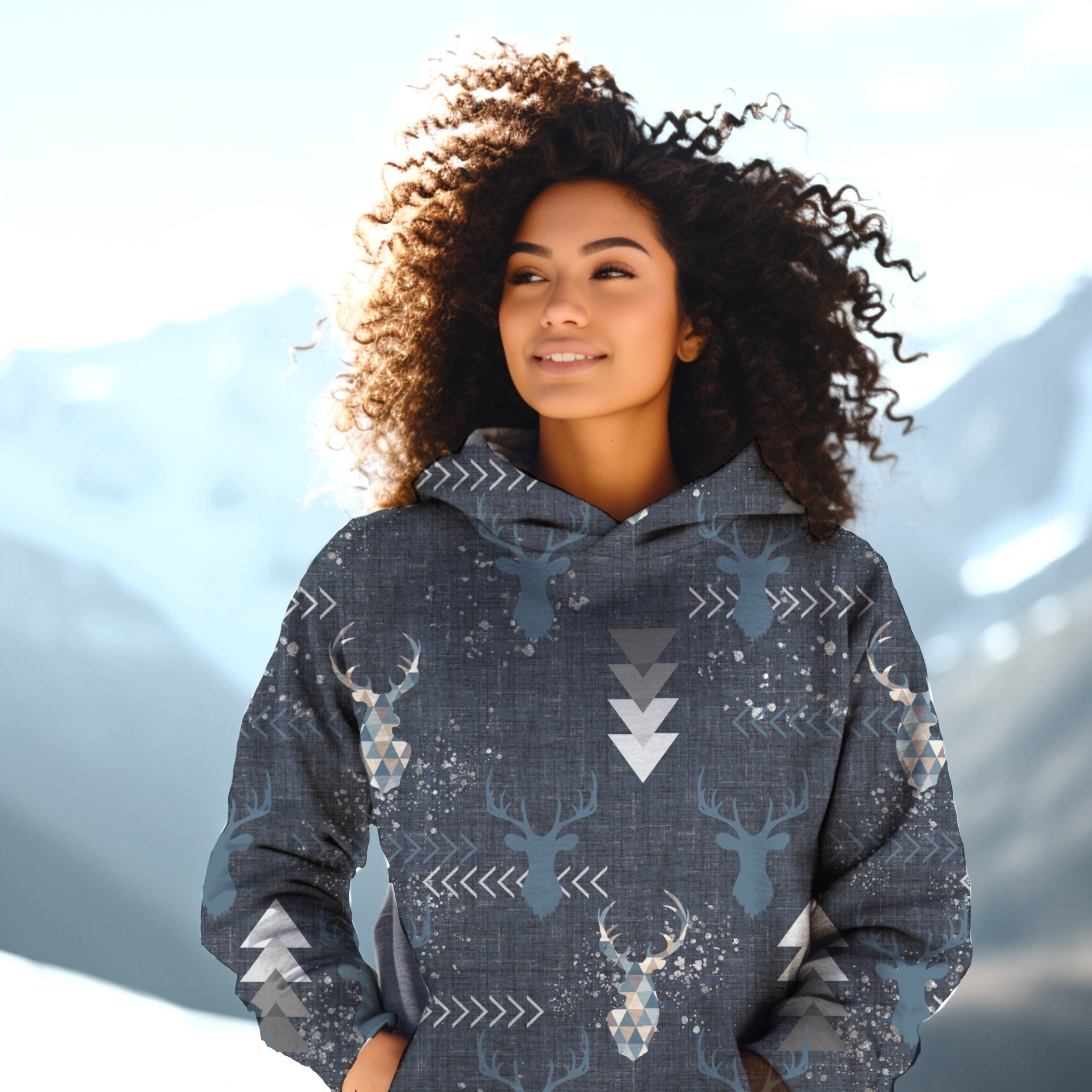 Männer Hirsch Winterzeit Aktuelle Vorbestellung