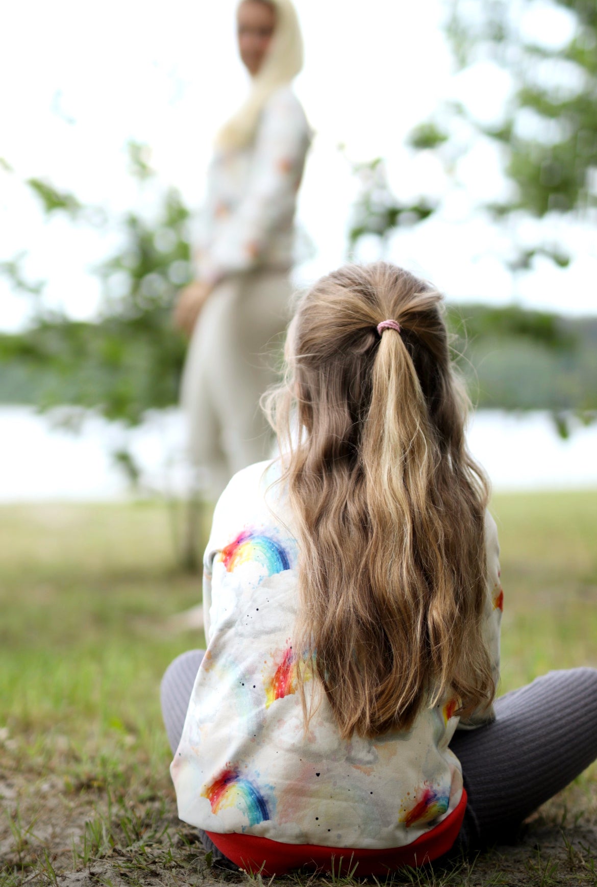 Bunter Regenbogen Himmel Dauervorbestellung