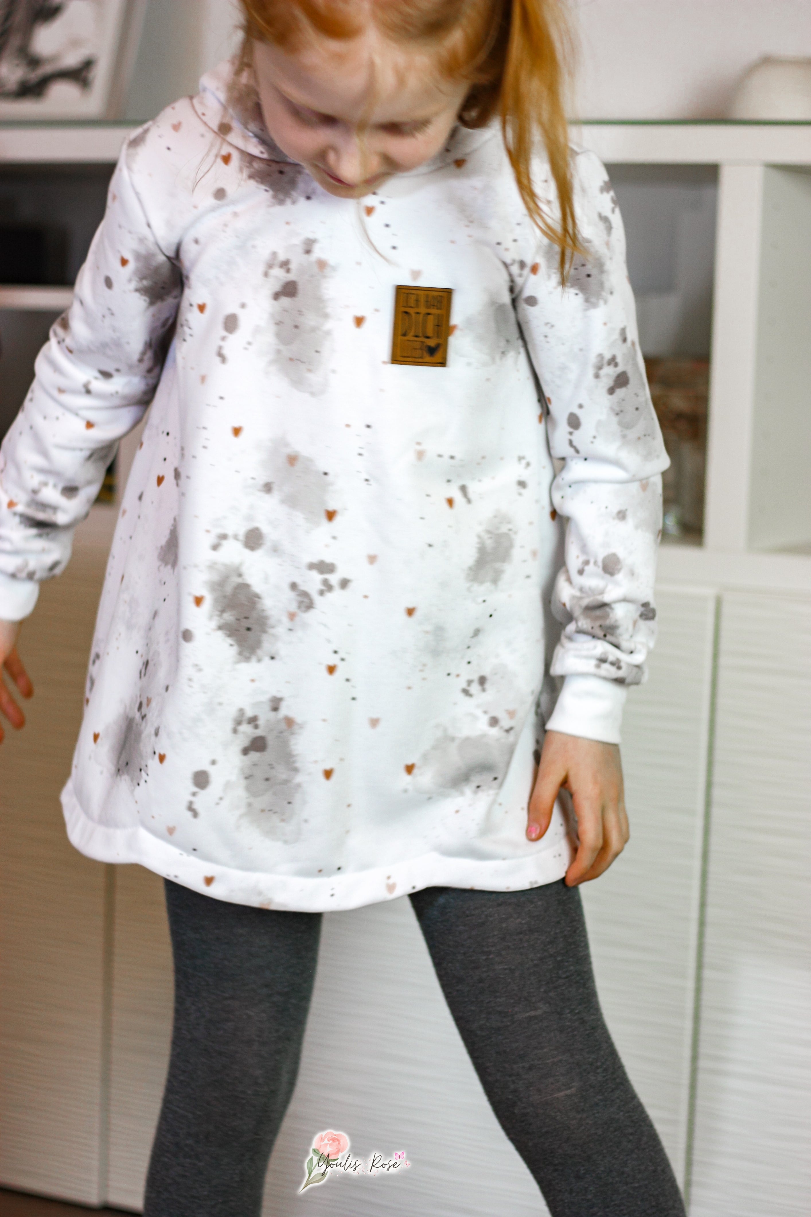 Herz Flecken Stoff Eigenproduktion Dauervorbestellung